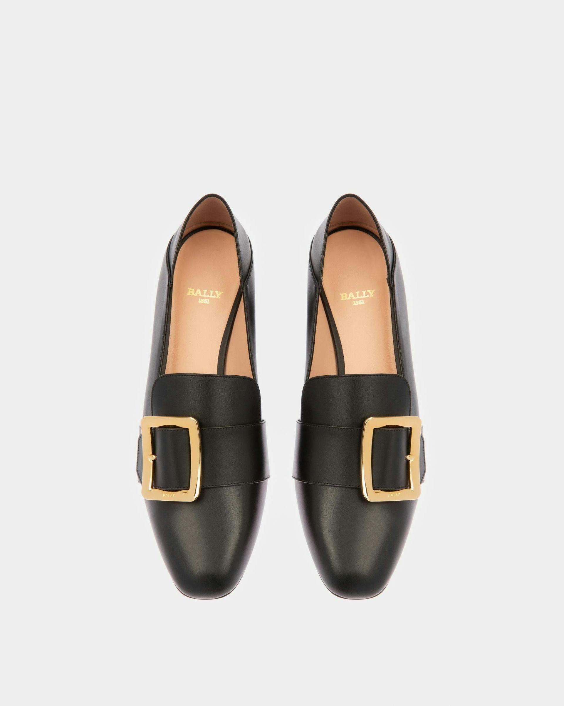 | Womens Pumps | Black Leather | Bally