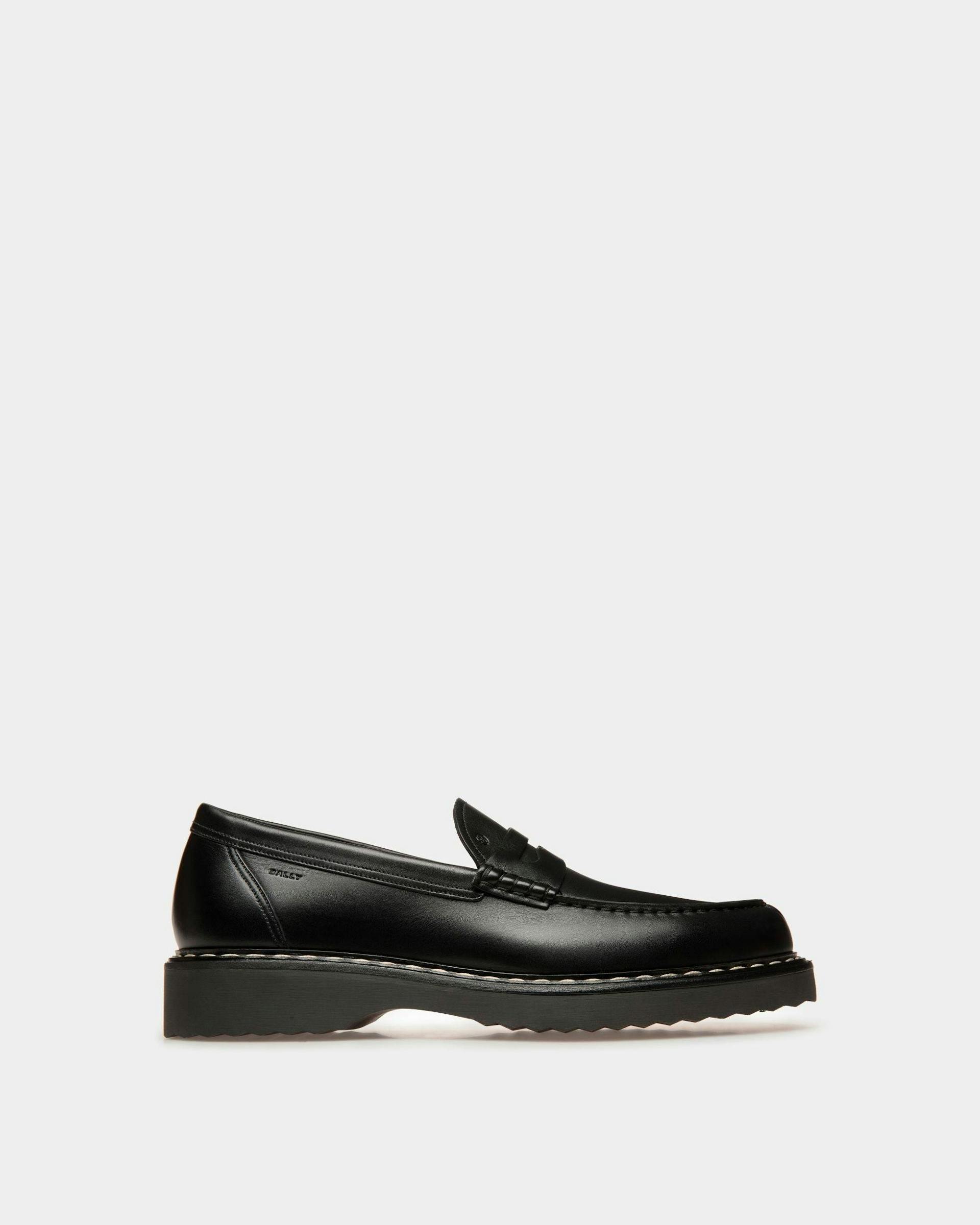 Necko | Men's Loafers | Black Leather | Bally
