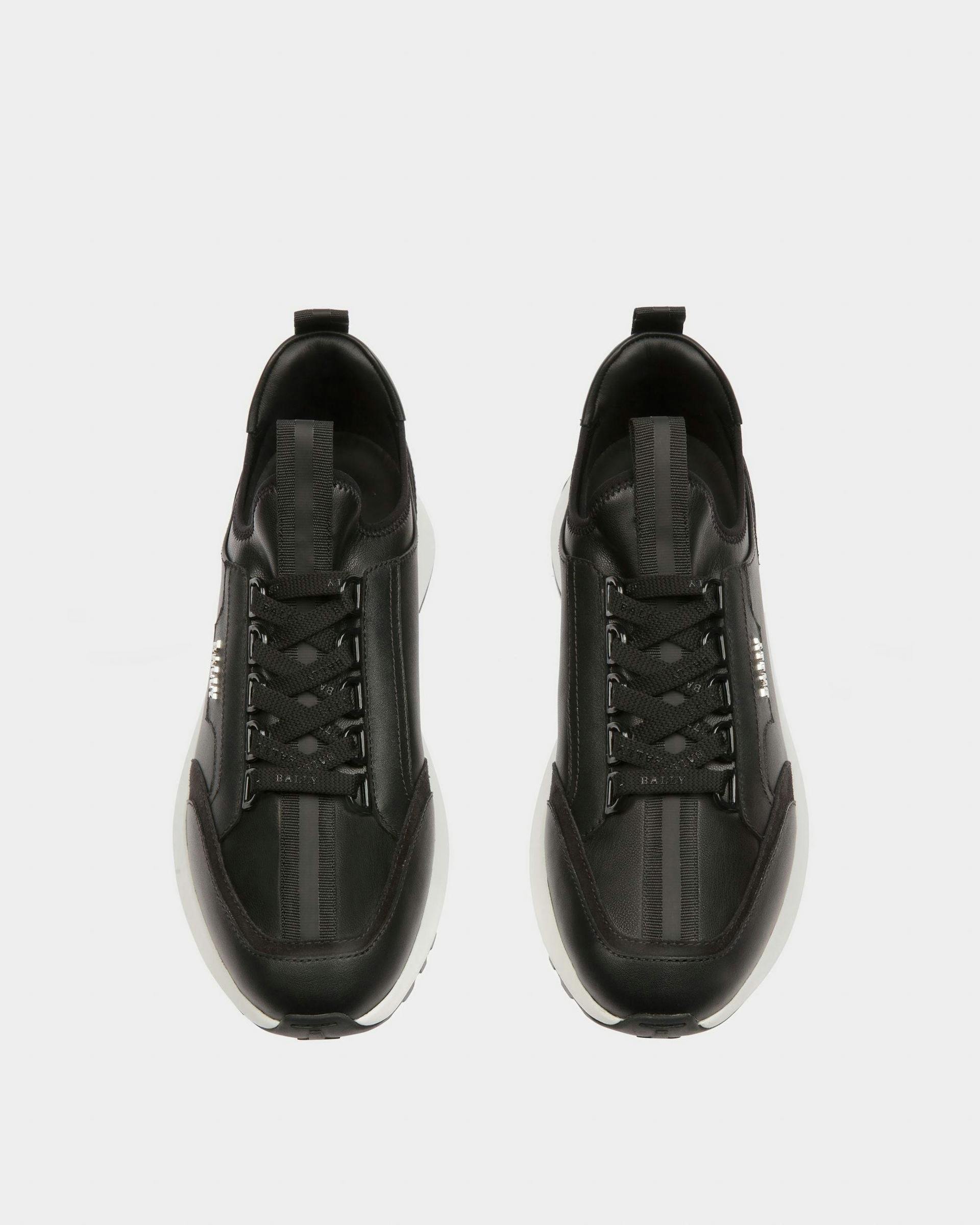 Women's Deven Leather Sneakers In Black | Bally