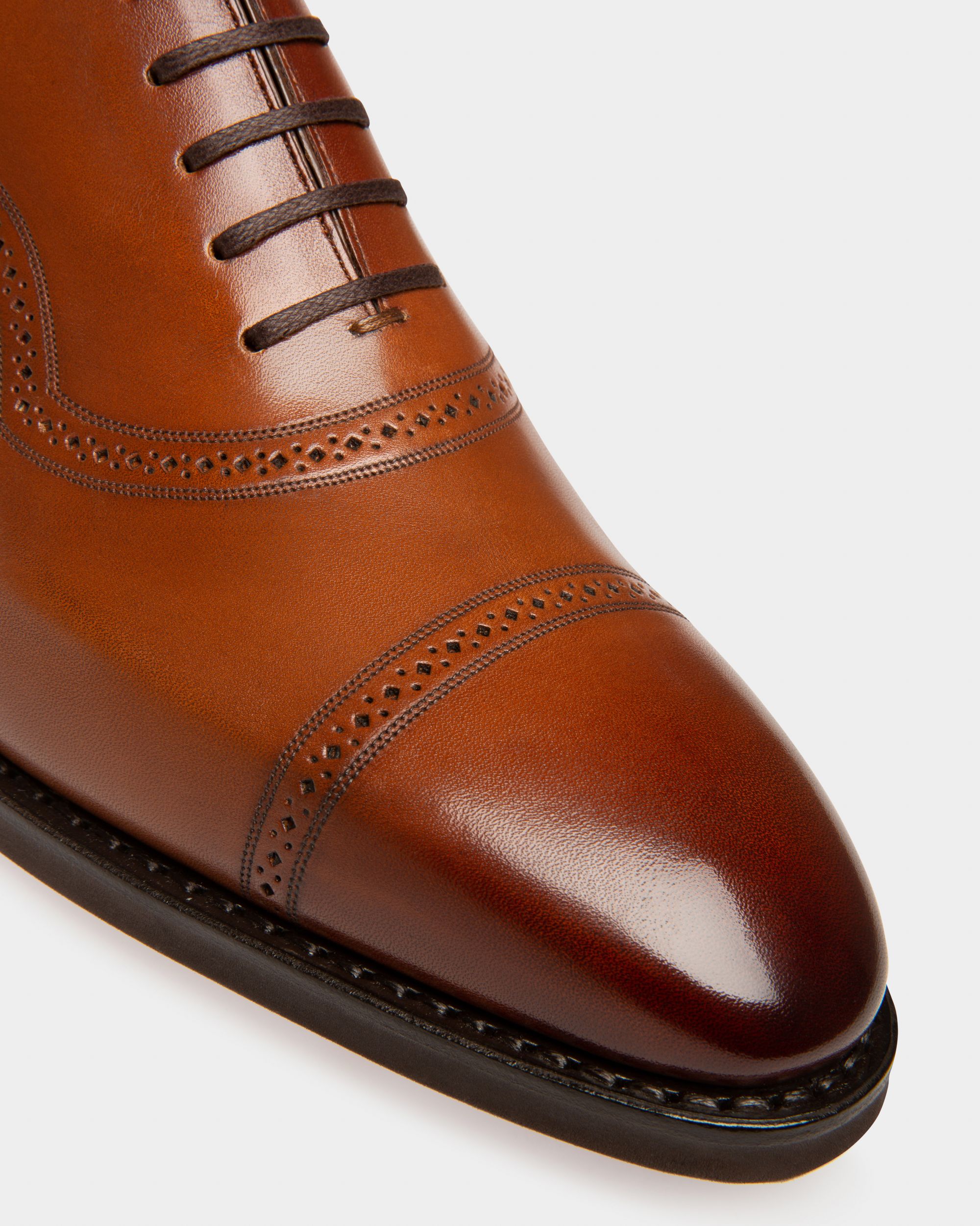 Scotch Leather Oxfords In Brown - Men's - Bally - 05