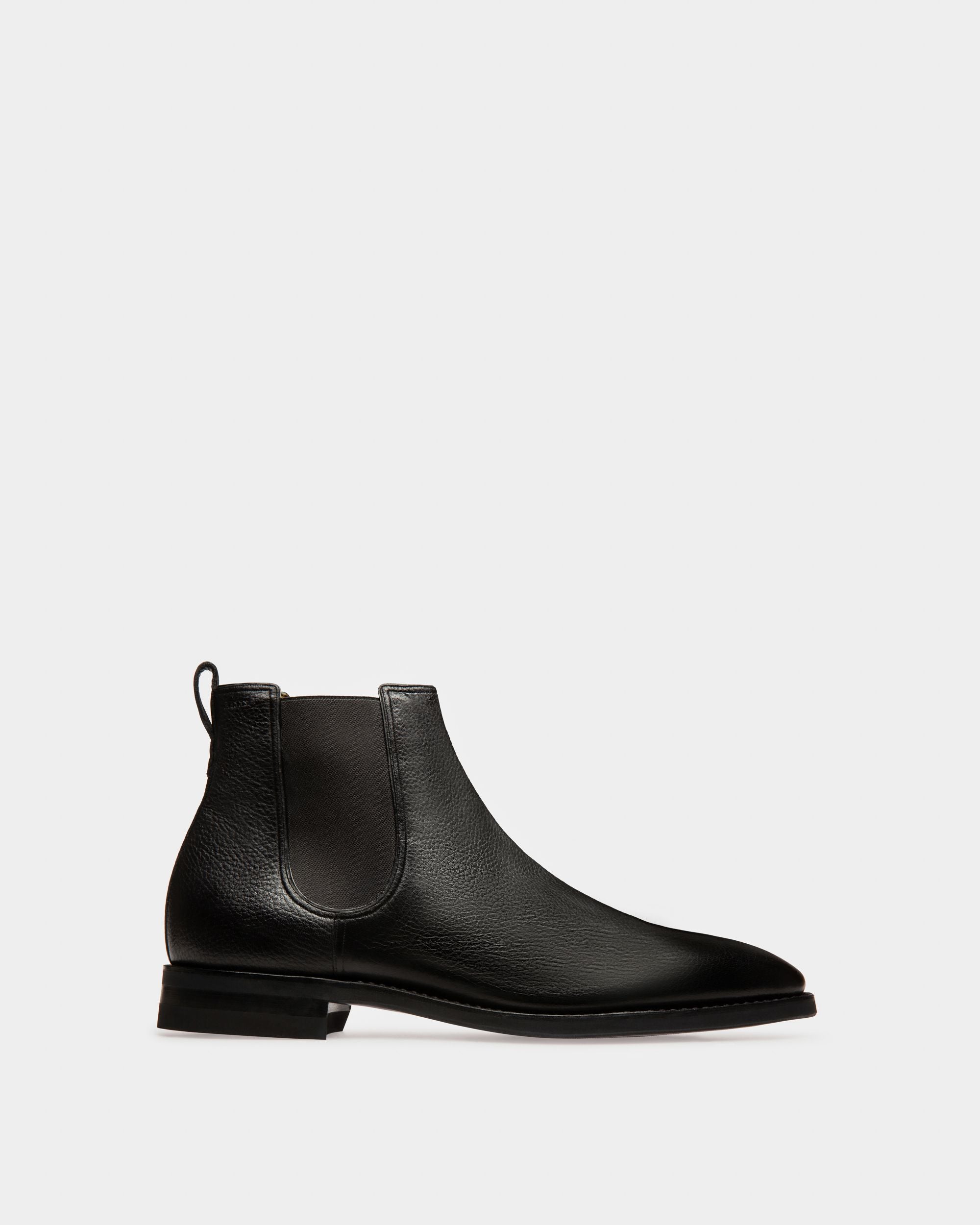 Scribe Novo Booties In Black Leather - Men's - Bally - 01