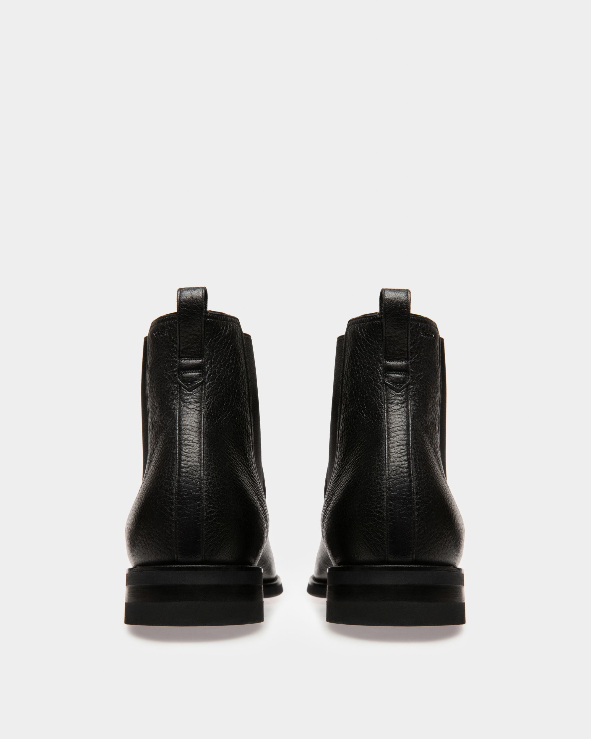 Scribe Novo Booties In Black Leather - Men's - Bally - 04