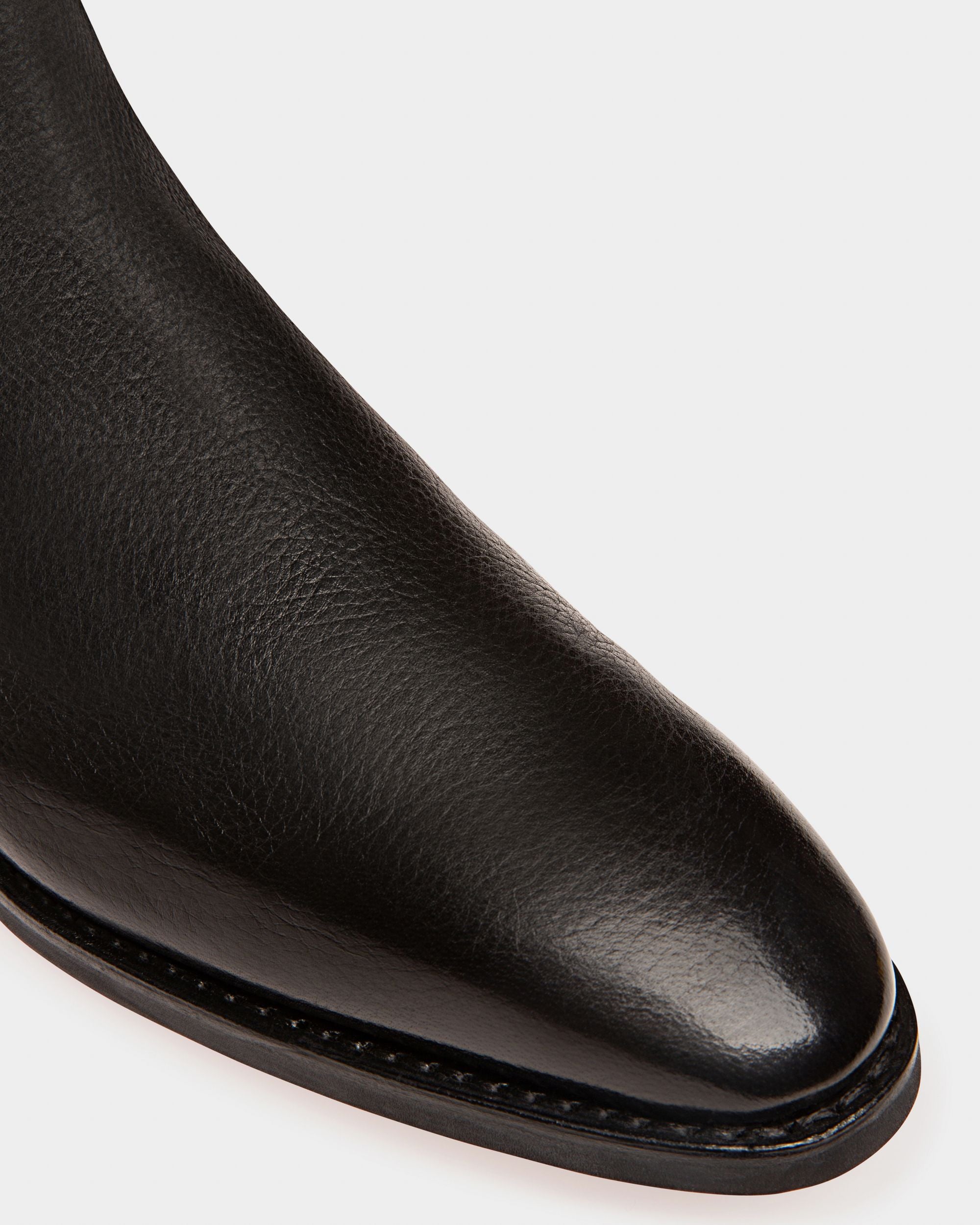 Scribe Novo Booties In Black Leather - Men's - Bally - 06
