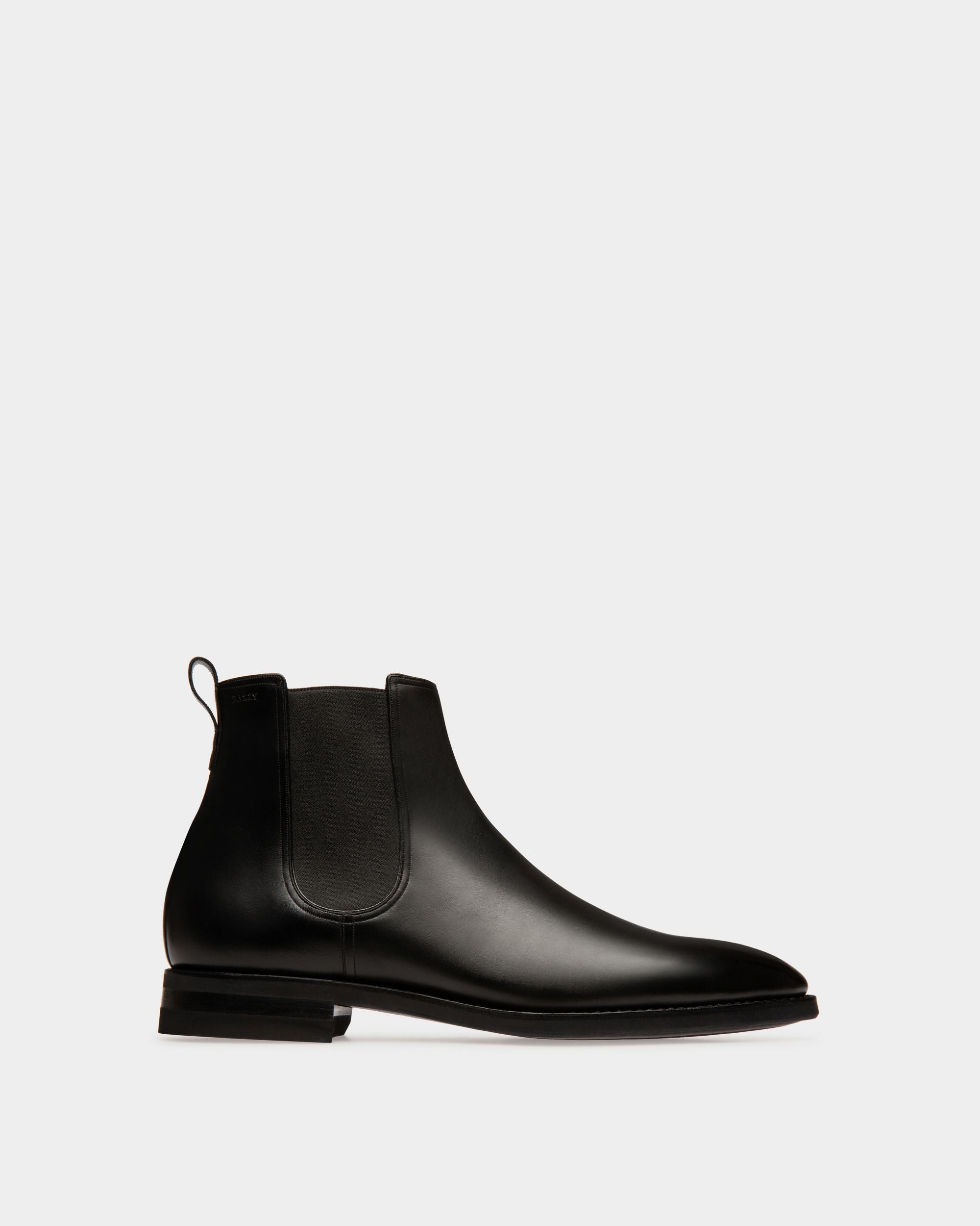 Scribe Novo Booties In Black Leather