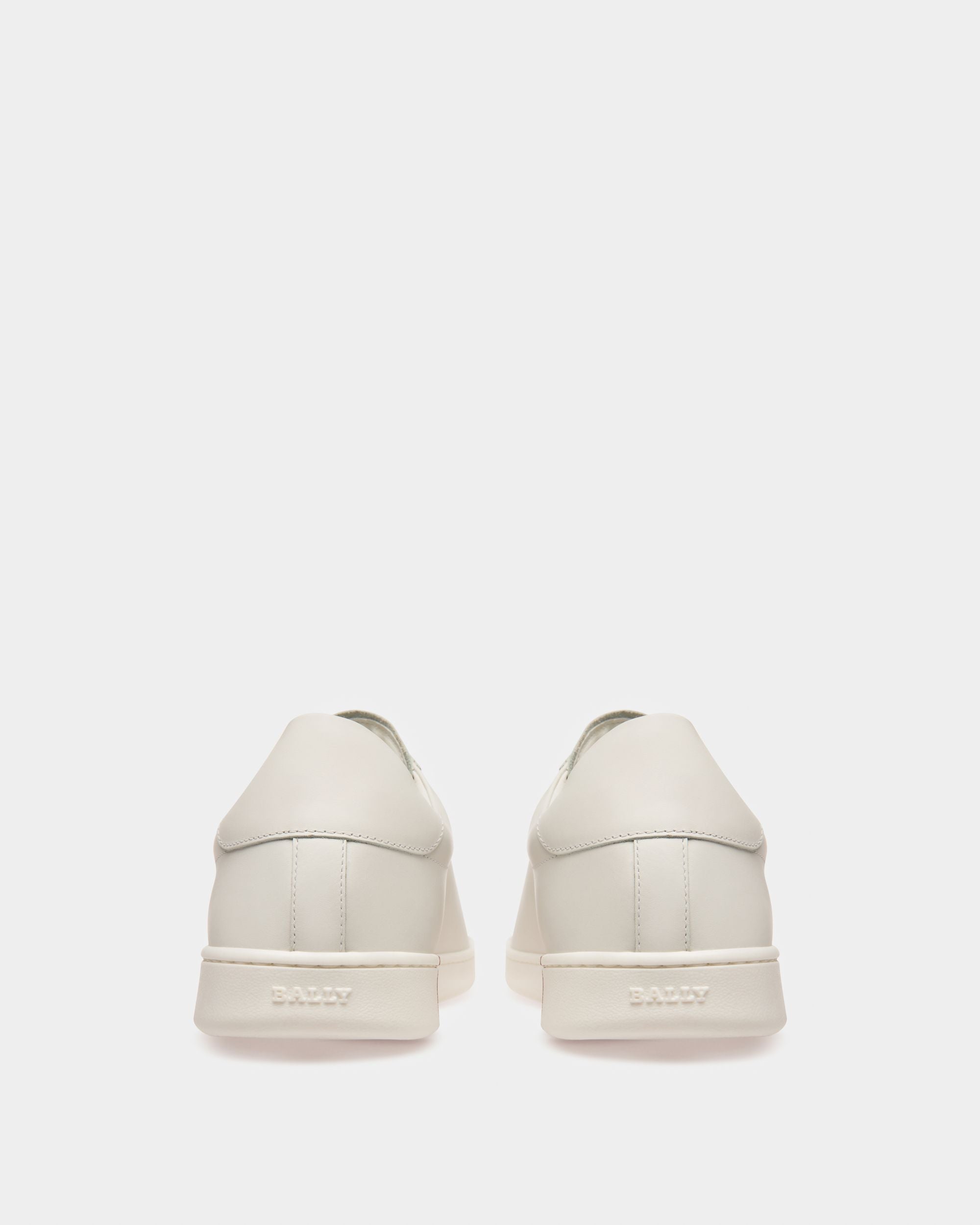 Asher Leather Sneakers In White - Men's - Bally - 03