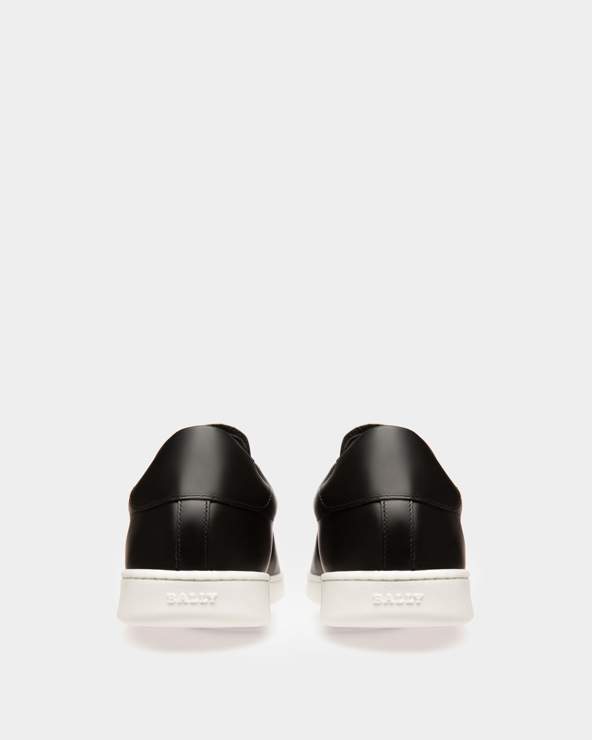 Men s Asher Leather Sneakers In Black Bally