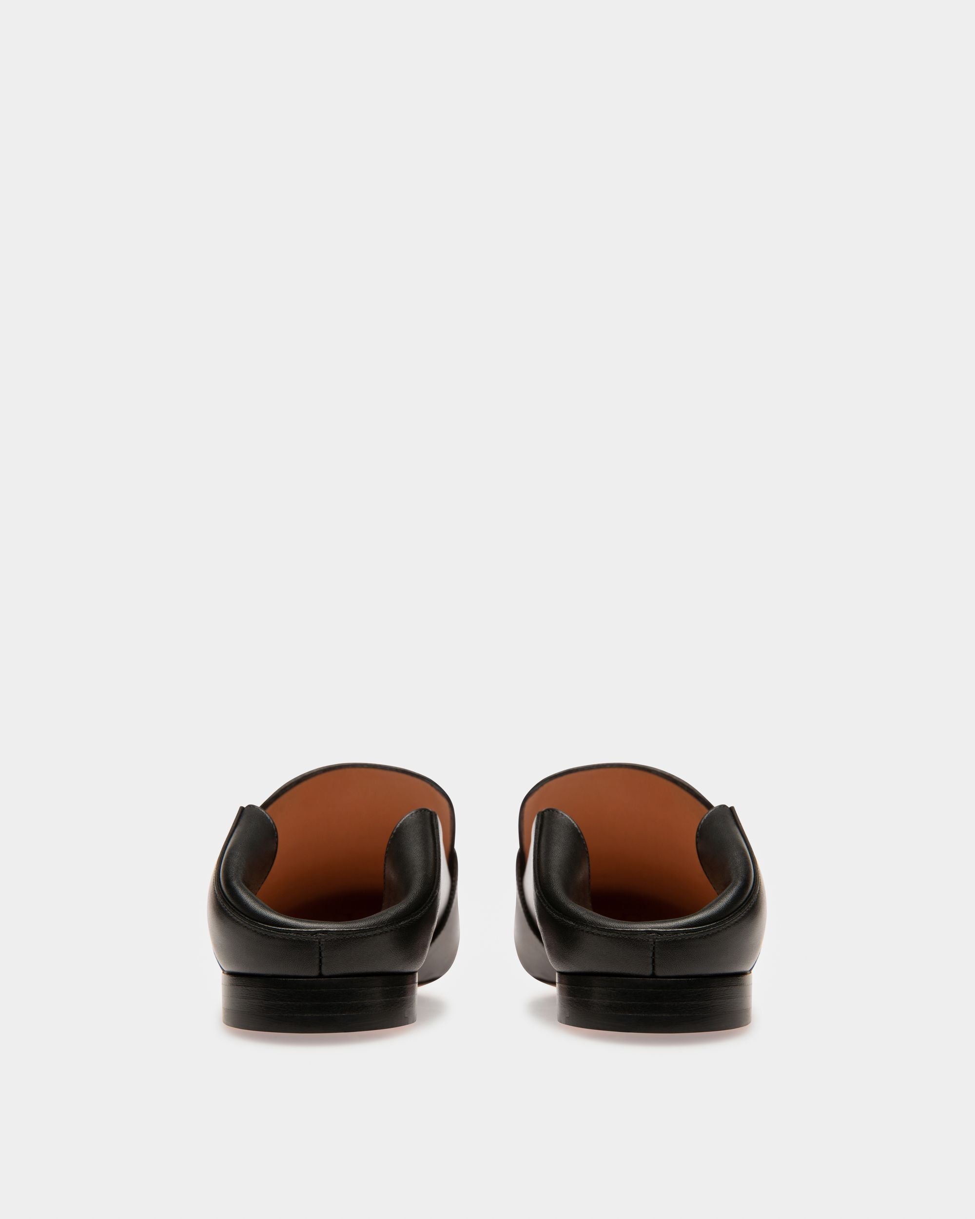 Janelle Women's Calf Leather Slipper In Black - Women's - Bally - 05