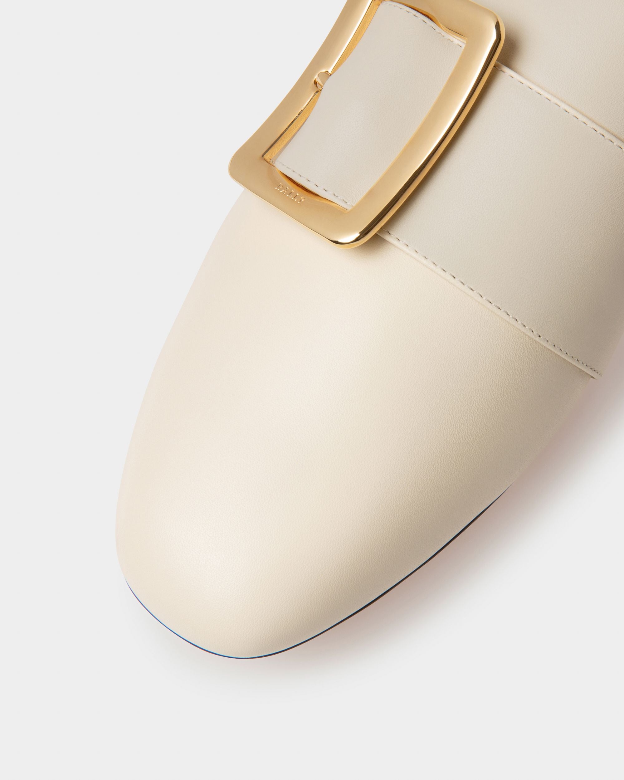 Women s Janelle Women s Calf Leather Slipper In Bone Bally