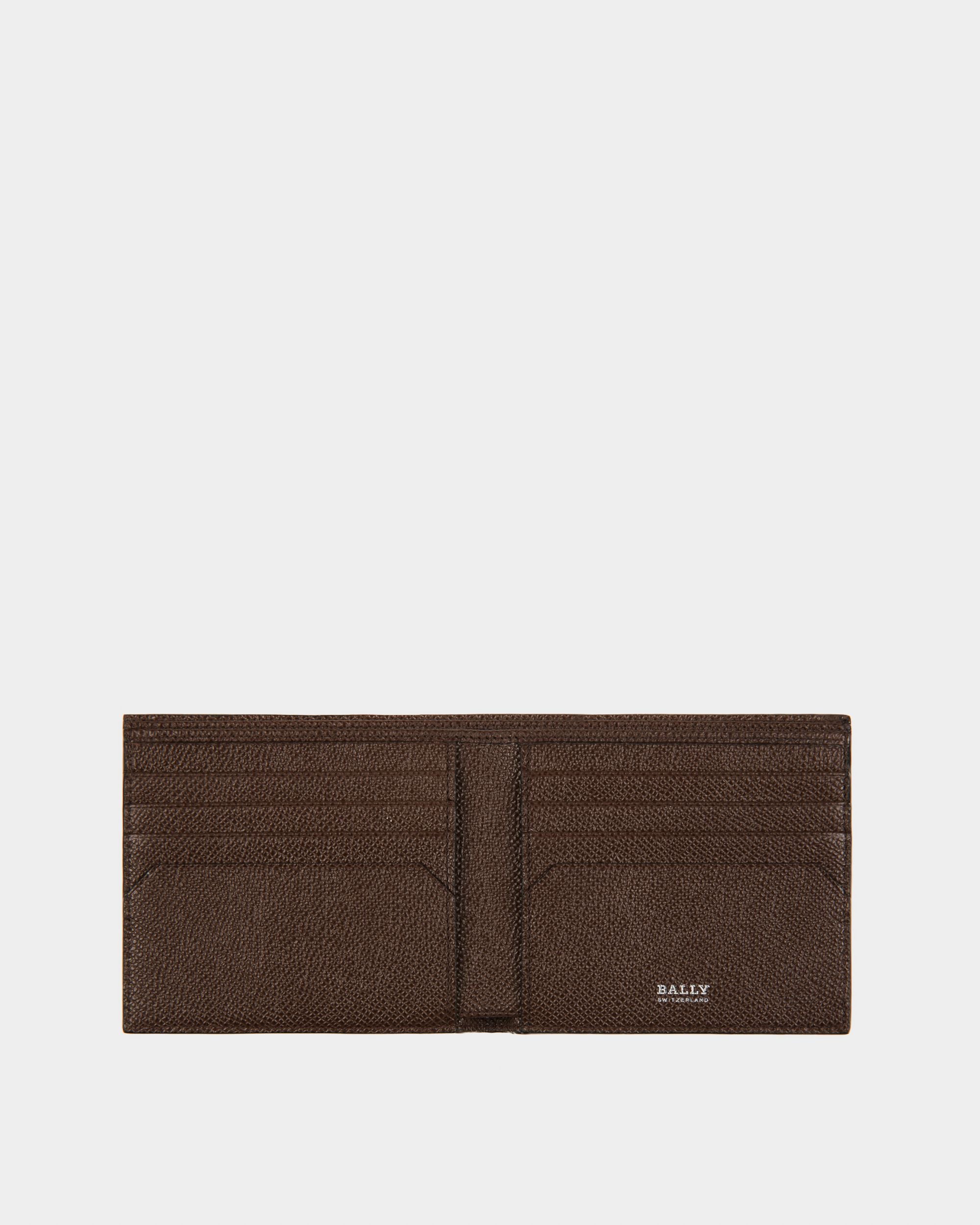 Trasai Leather Wallet In Brown - Men's - Bally - 03