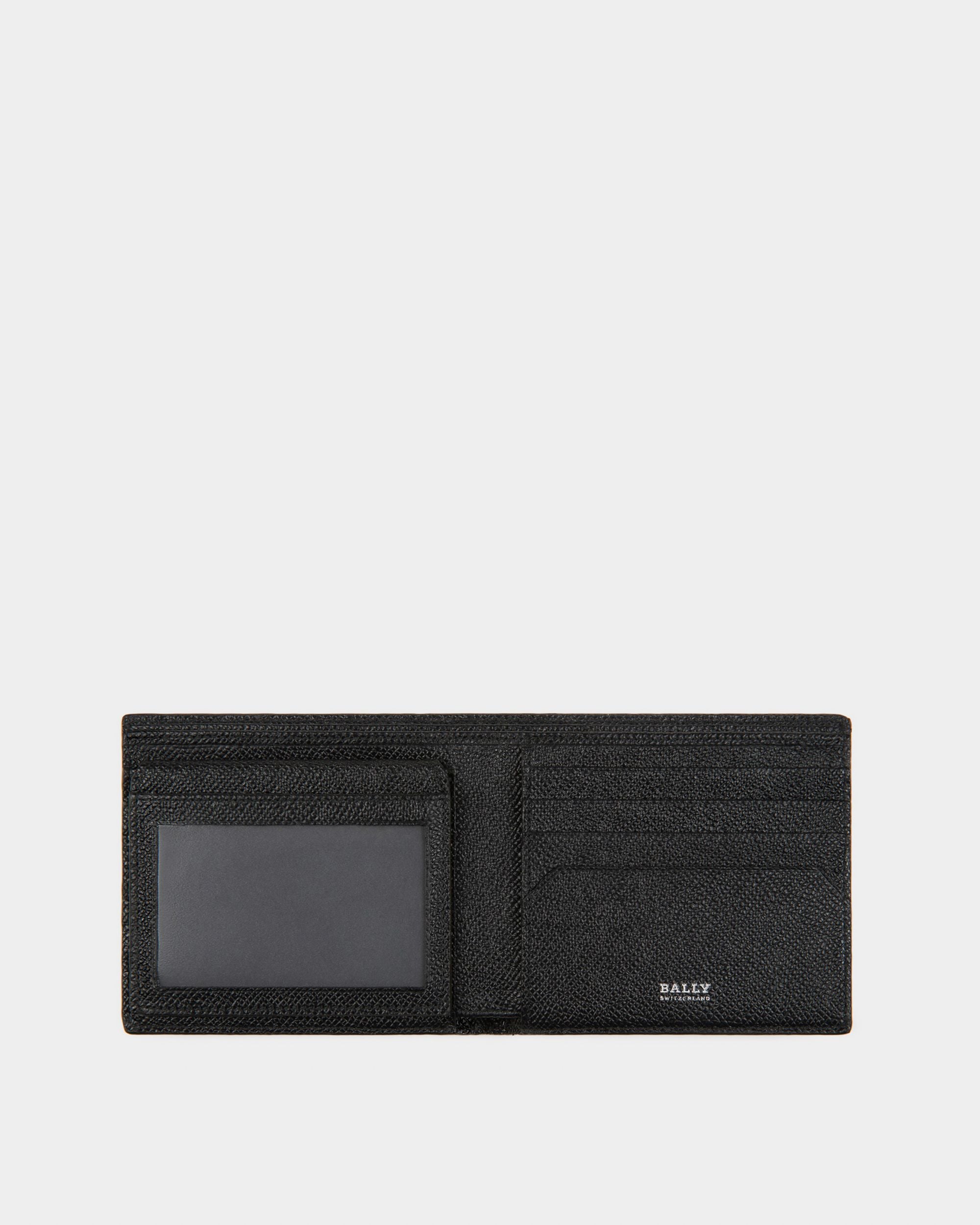 Taliky Leather Coin Wallet In Black - Men's - Bally - 03