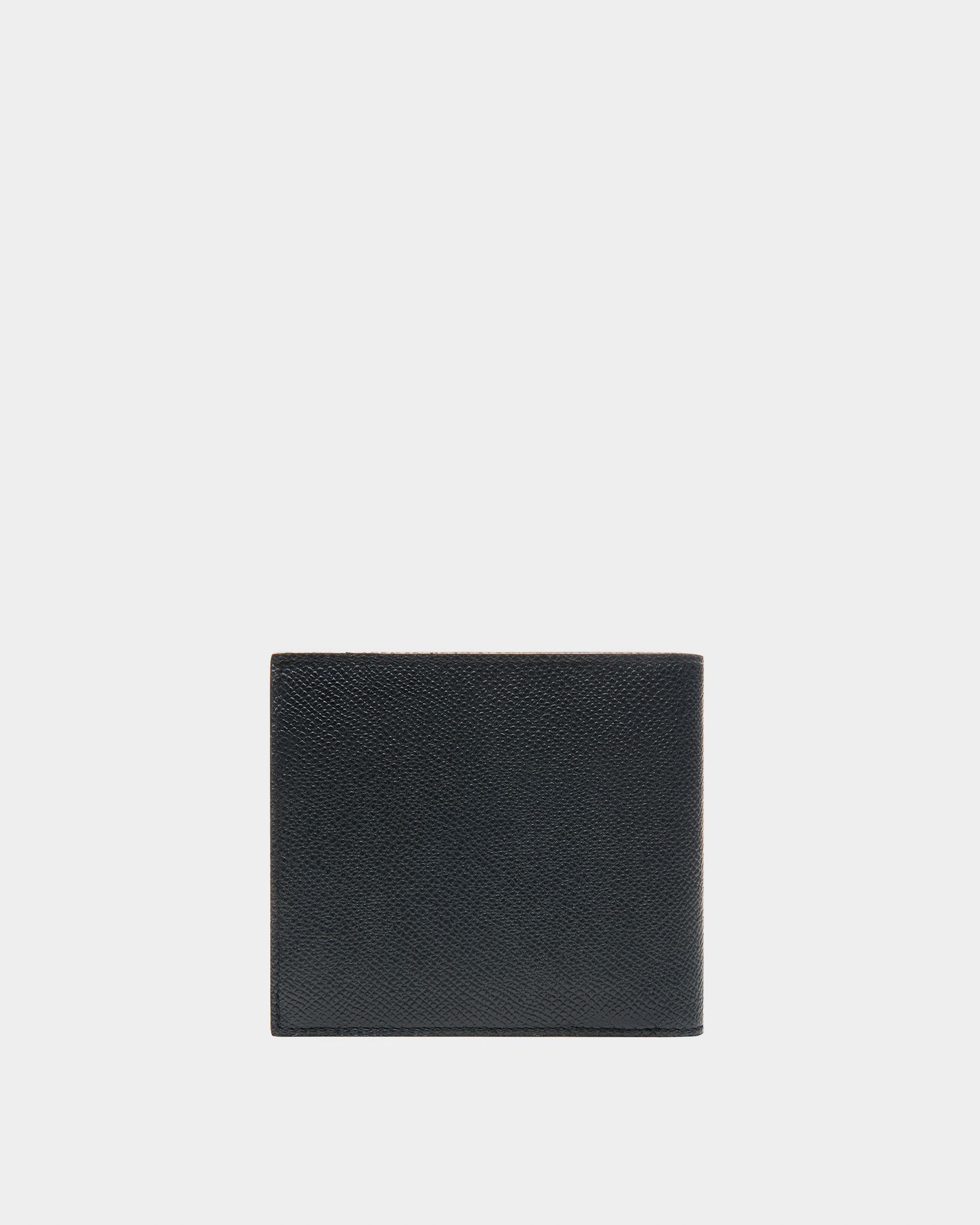 Teisel Leather Coin Wallet In Navy - Men's - Bally - 02