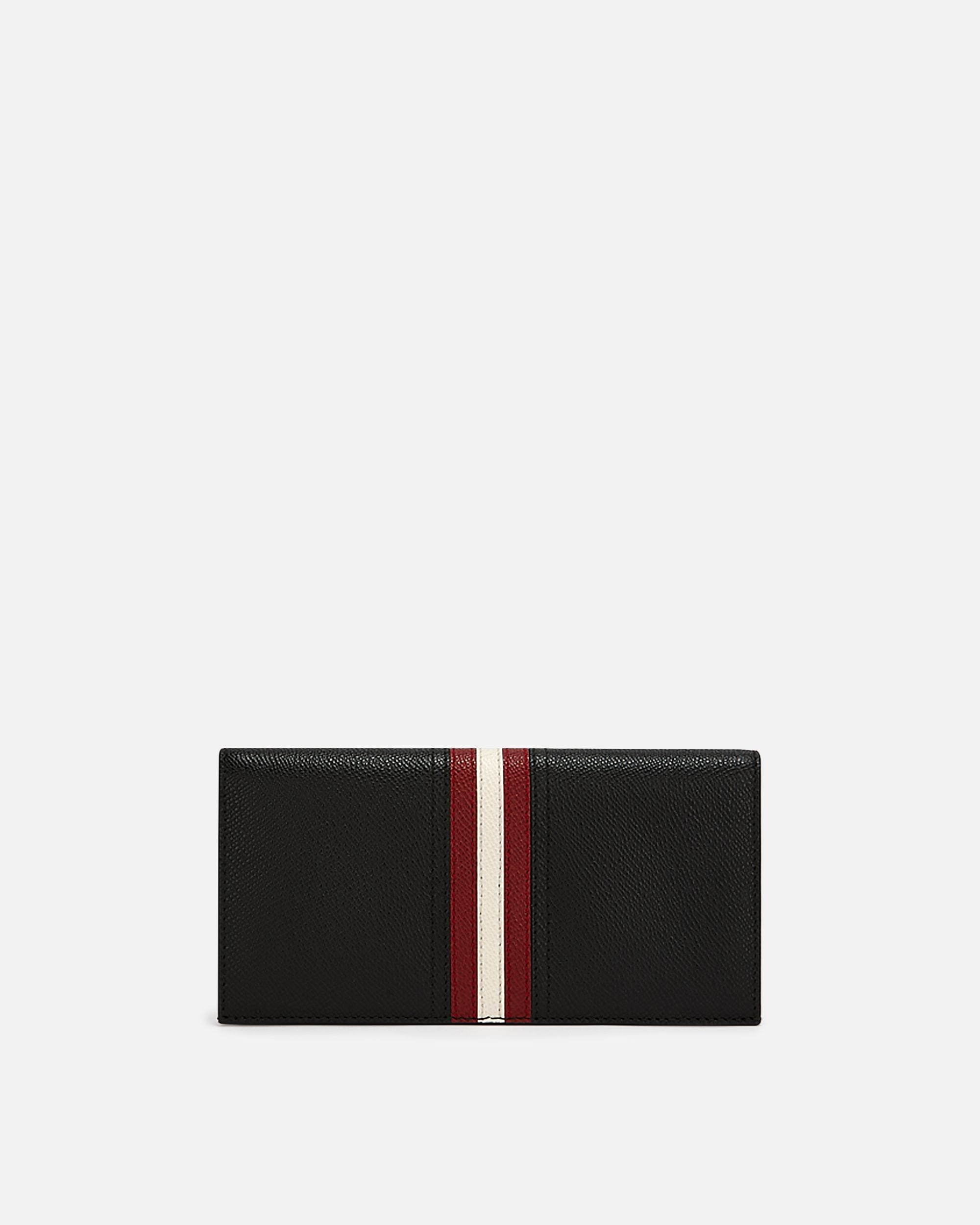 Taliro Leather Continental Wallet In Black - Men's - Bally - 02