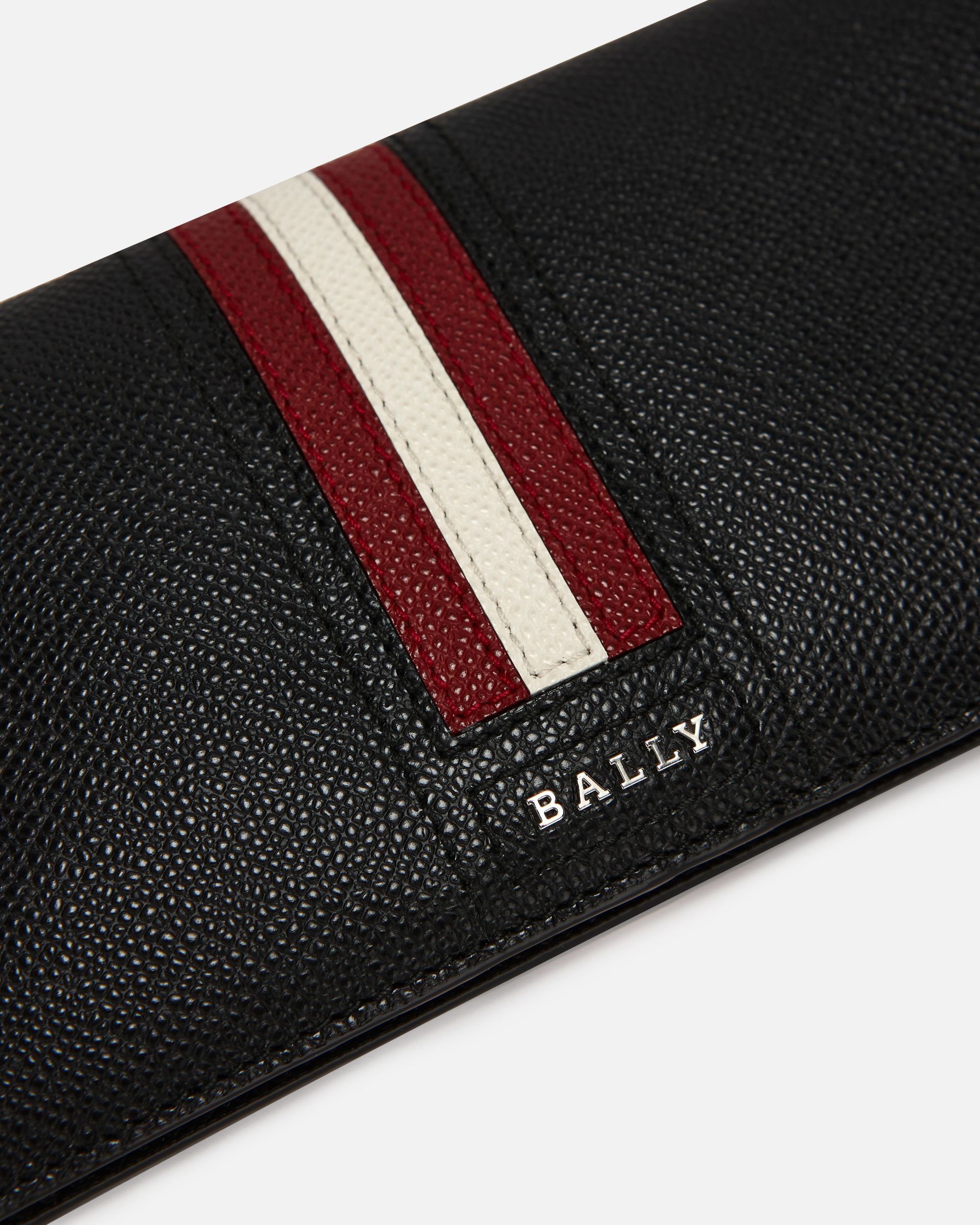 Taliro Leather Continental Wallet In Black - Men's - Bally - 04