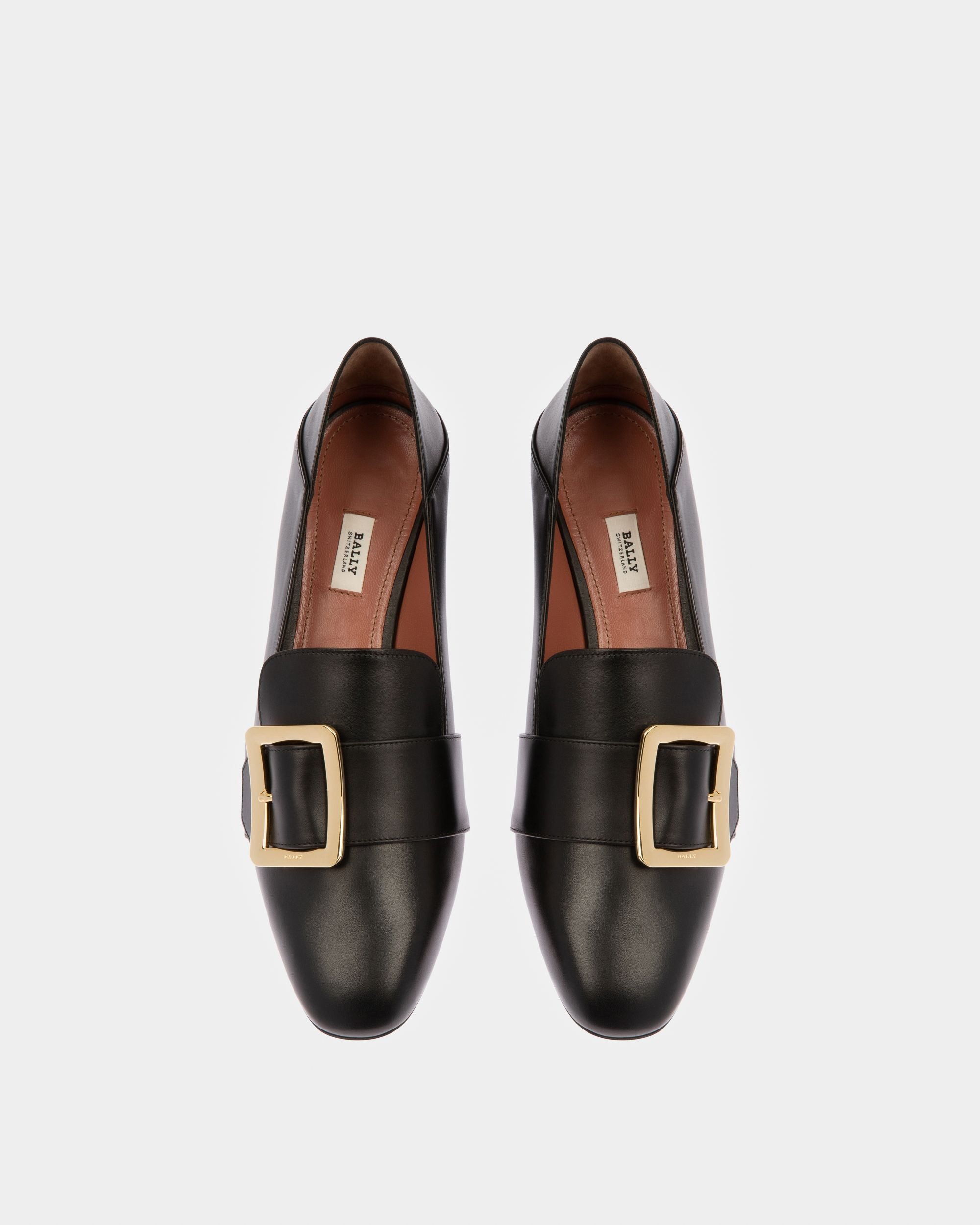 Janelle Women's Calf Leather Pump With 40Mm Heel In Black - Women's - Bally - 02