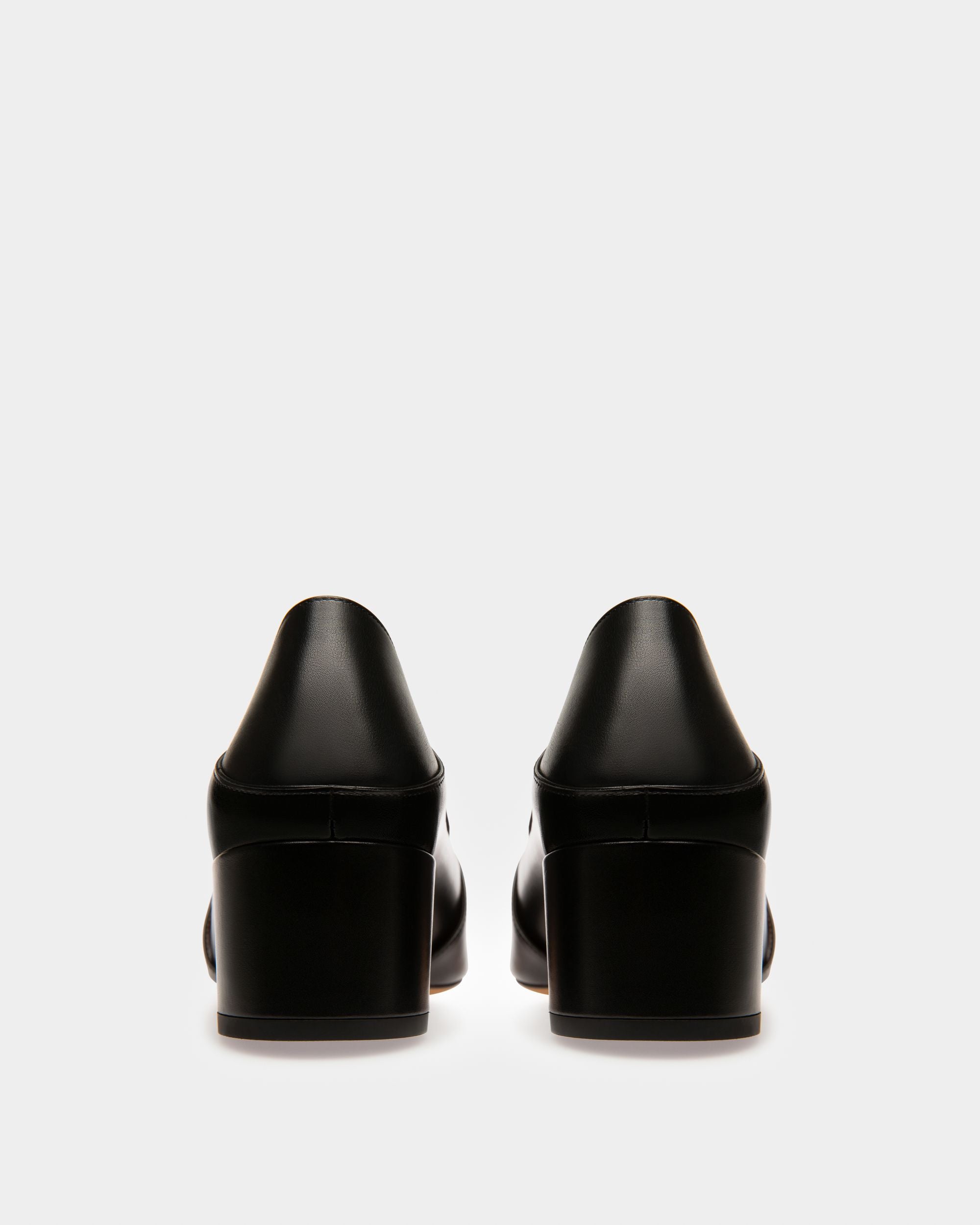 Janelle Women's Calf Leather Pump With 40Mm Heel In Black - Women's - Bally - 03