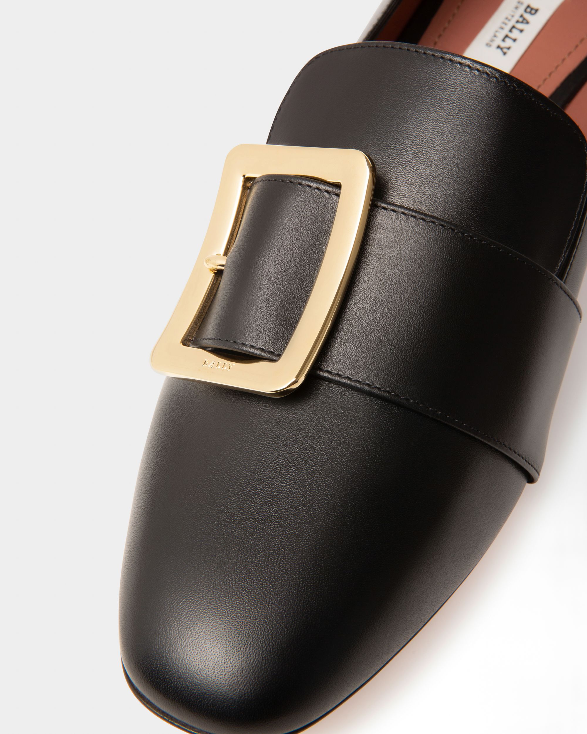 Janelle Women's Calf Leather Pump With 40Mm Heel In Black - Women's - Bally - 04