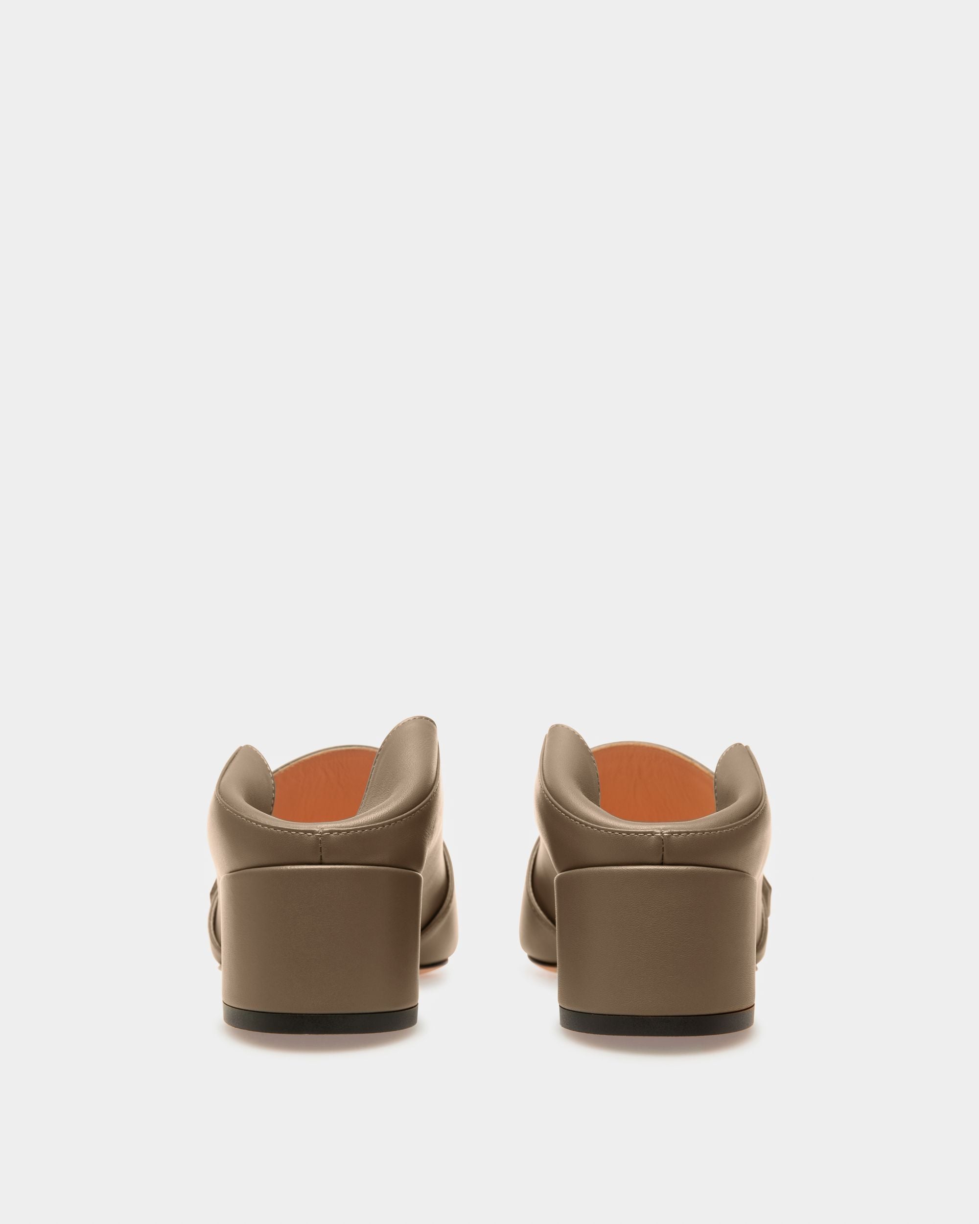 Janelle Leather Pumps In Taupe - Women's - Bally - 08