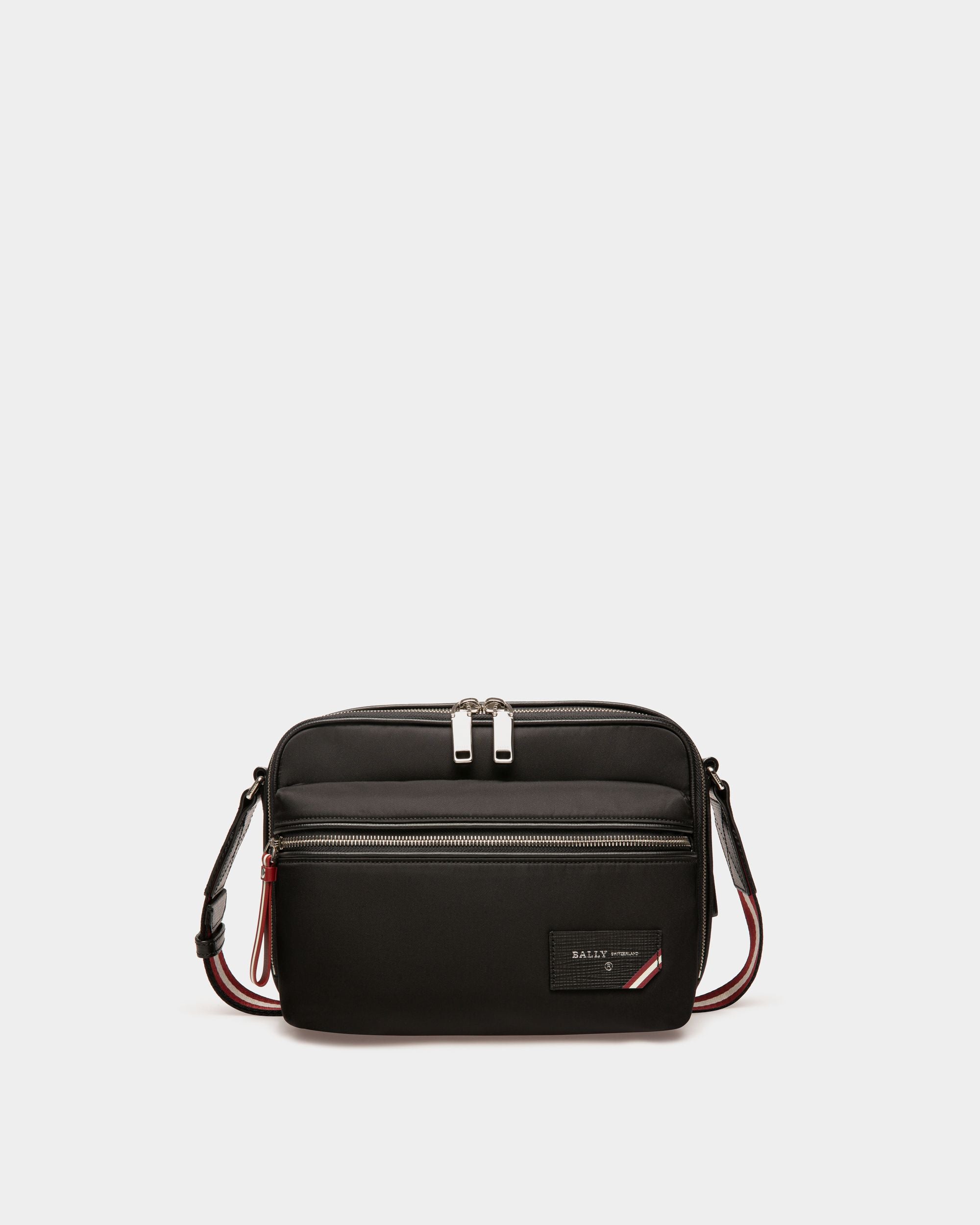 Fiji Techno Nylon Reporter Bag In Black - Men's - Bally - 01