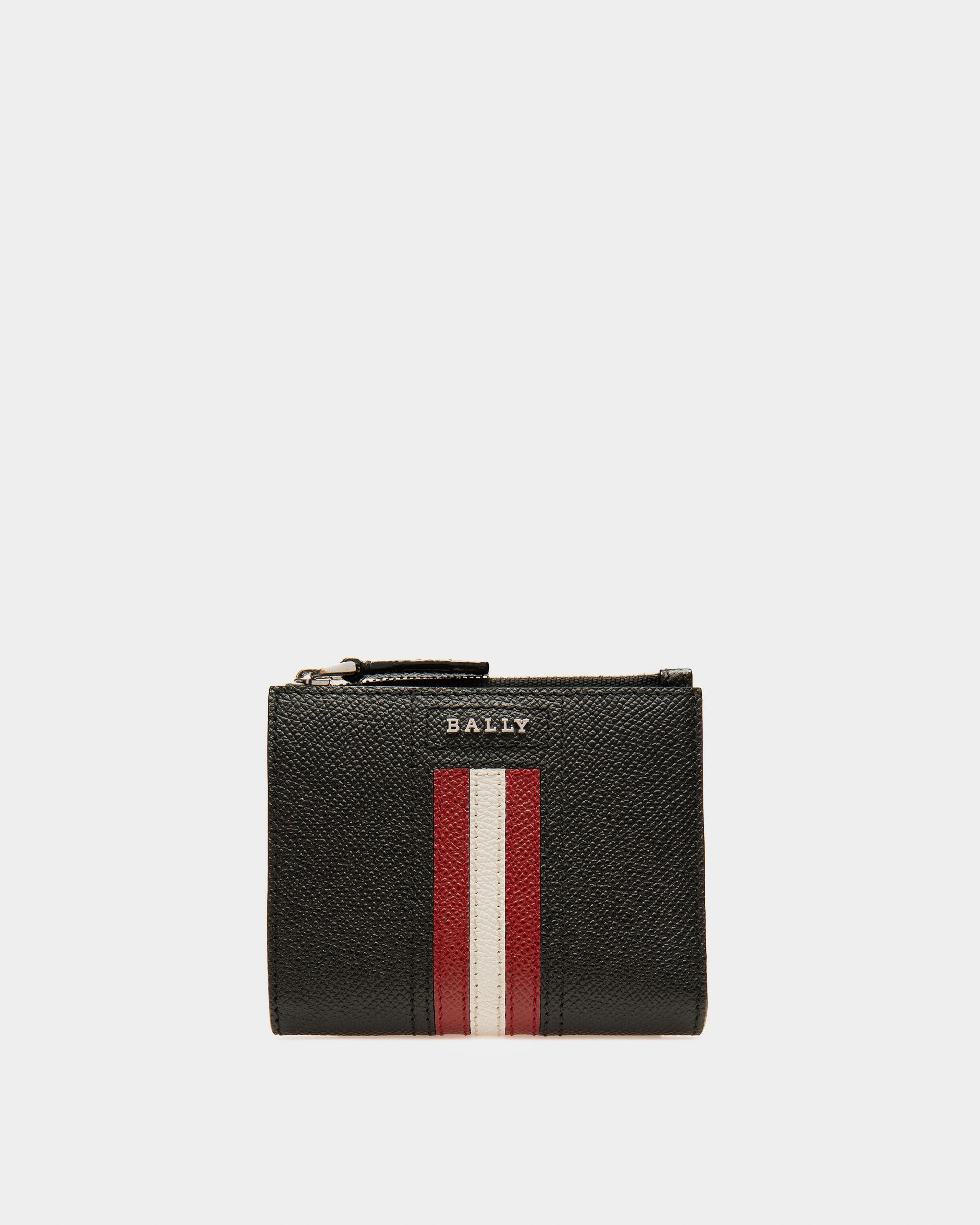 Tunner Leather Wallet In Black - Men's - Bally - 01