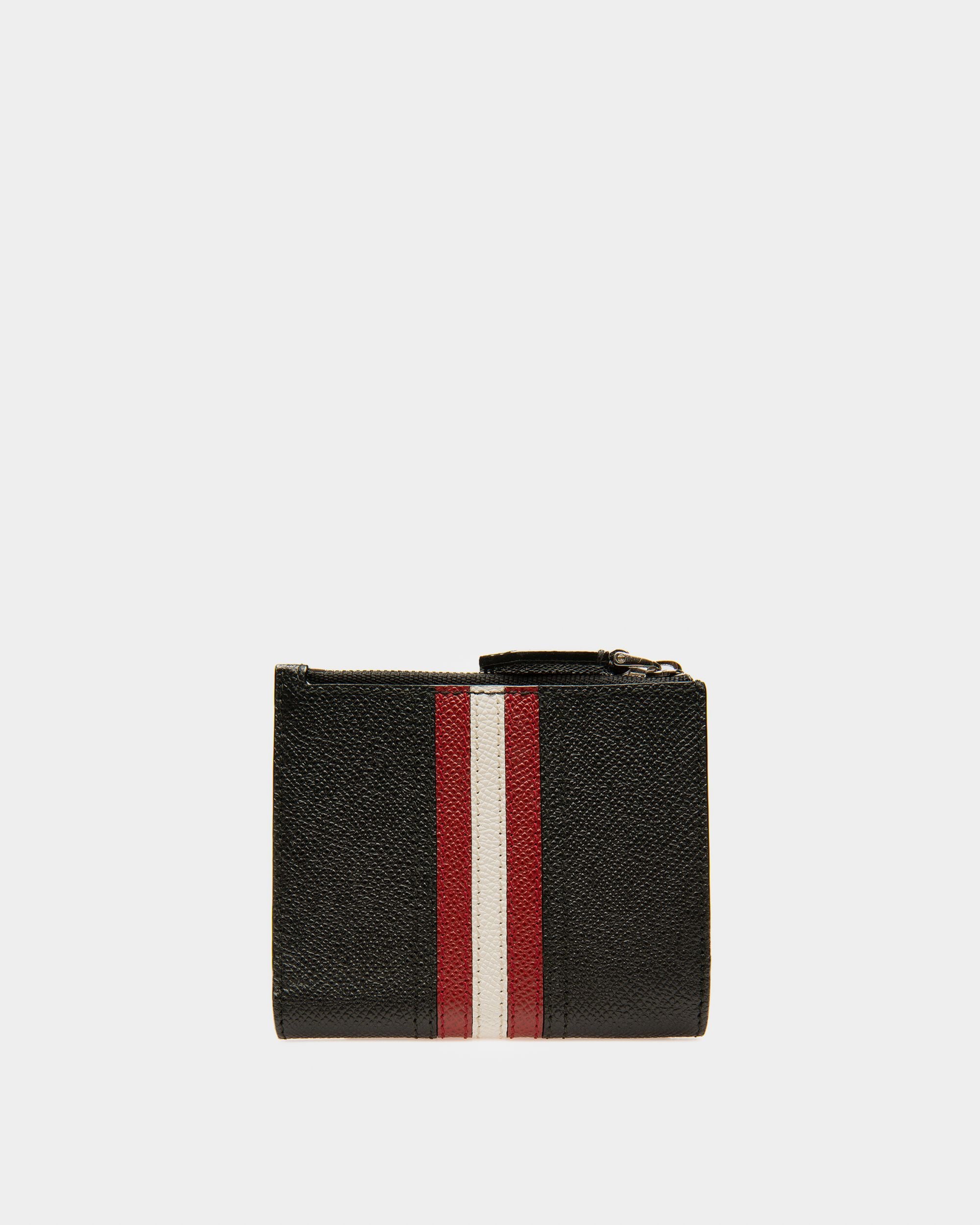 Tunner Leather Wallet In Black - Men's - Bally - 02