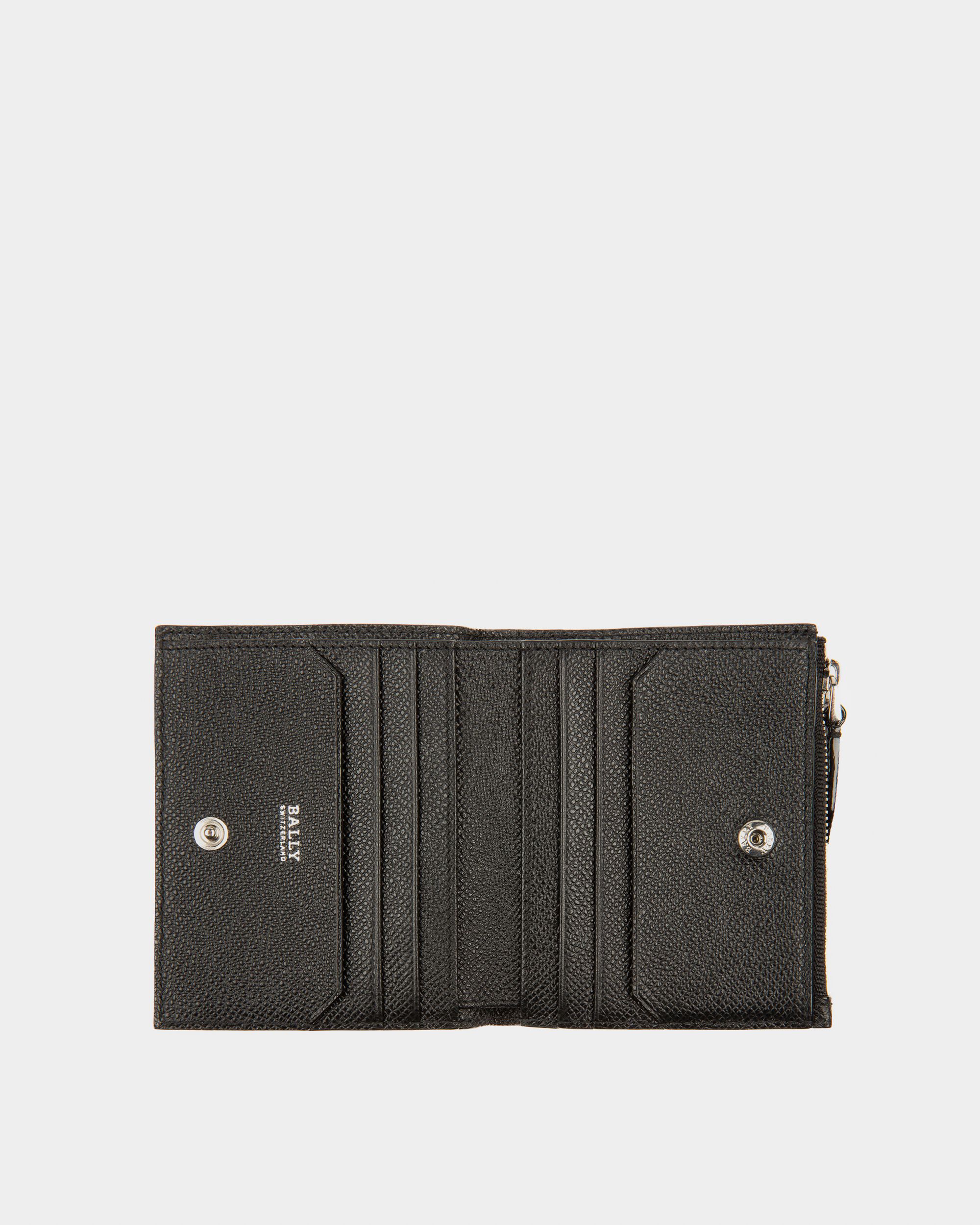 Tunner Leather Wallet In Black - Men's - Bally - 03