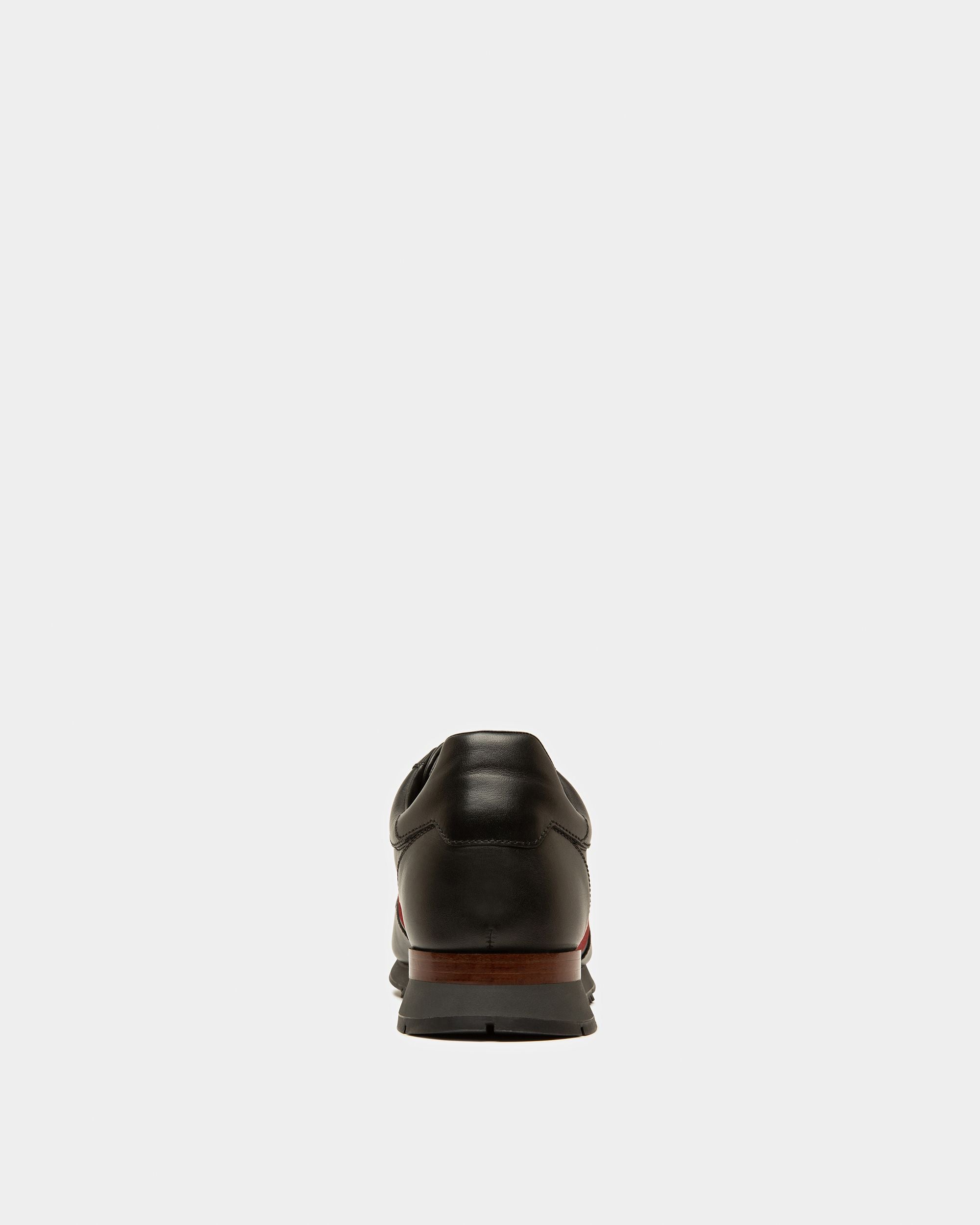 Astel Leather Sneakers In Black - Men's - Bally - 04