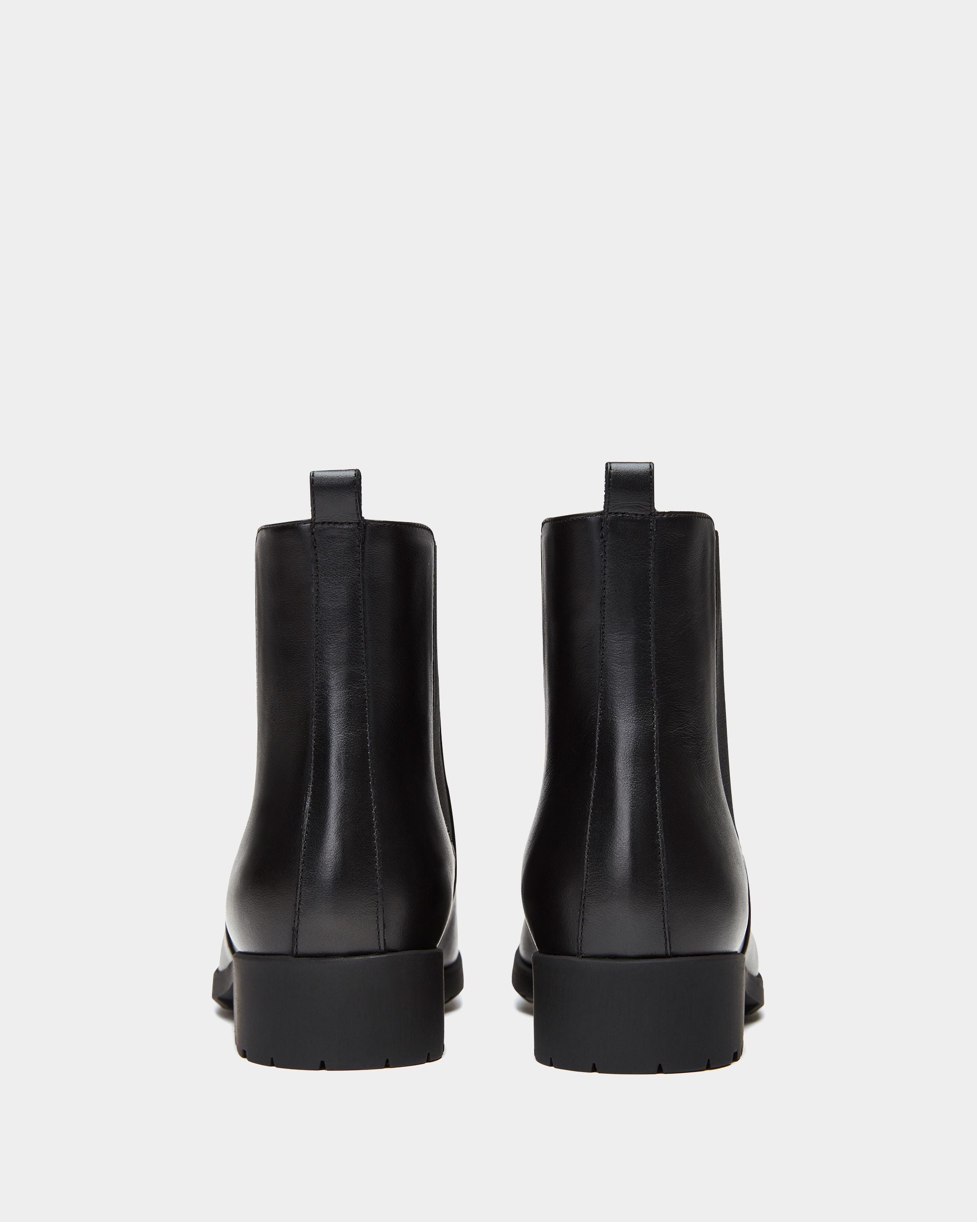 Bootie in Black Leather - Women's - Bally - 02