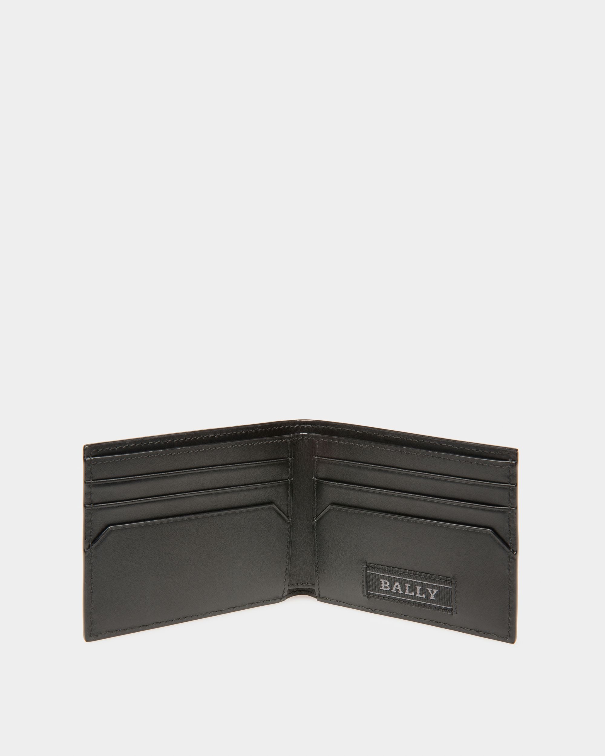 Bevye Leather Wallet In Black - Men's - Bally - 03