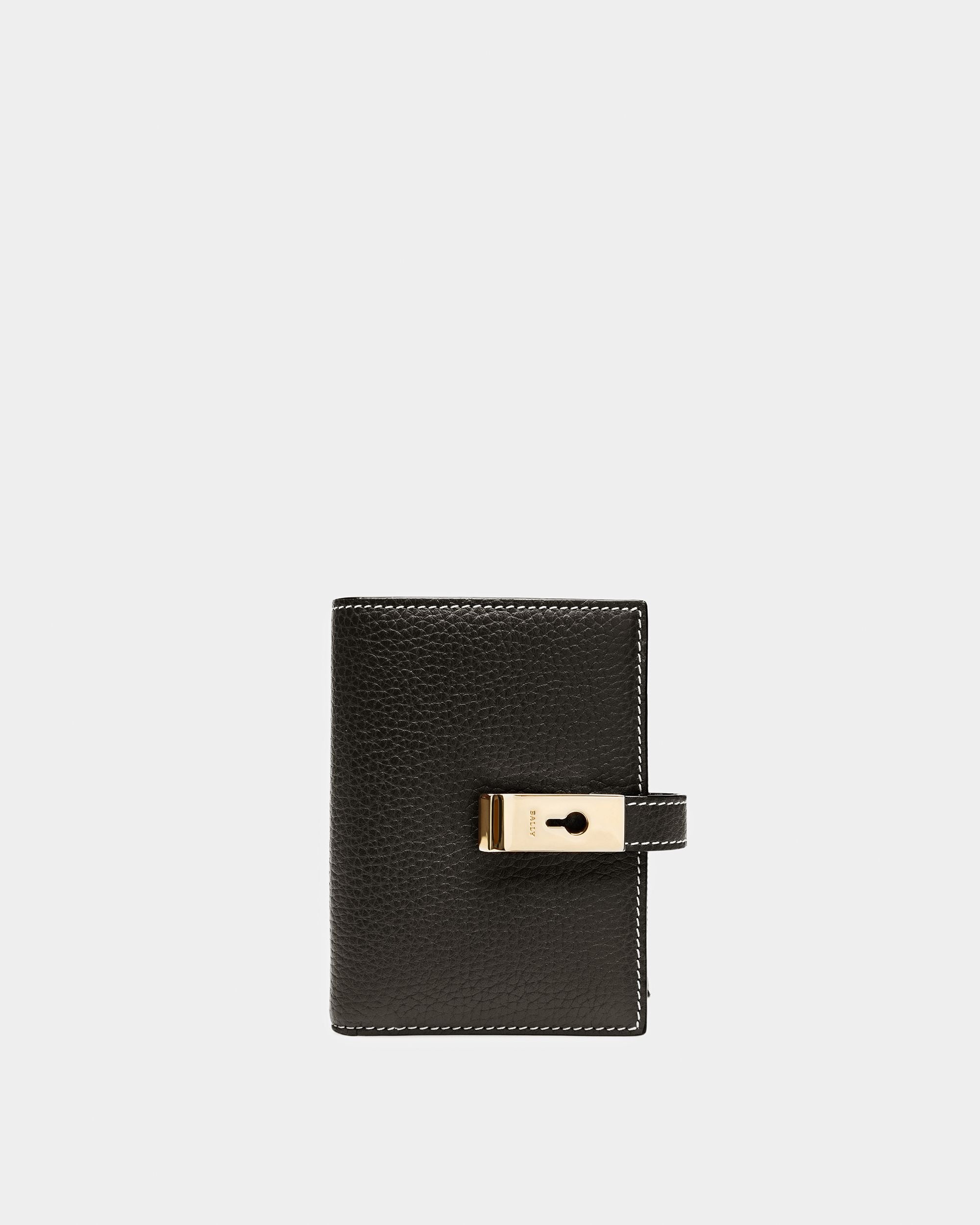 Assen Leather Card Holder In Black - Women's - Bally - 01