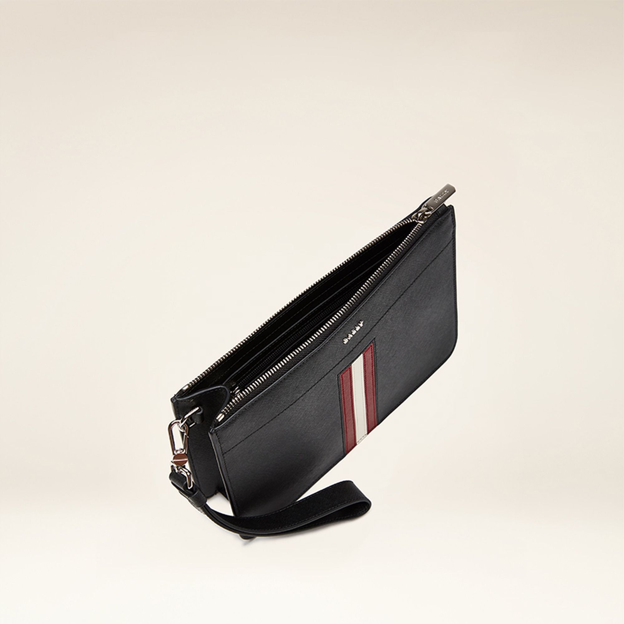 Men's Black Leather Casual Clutch - Men's - Bally - 03