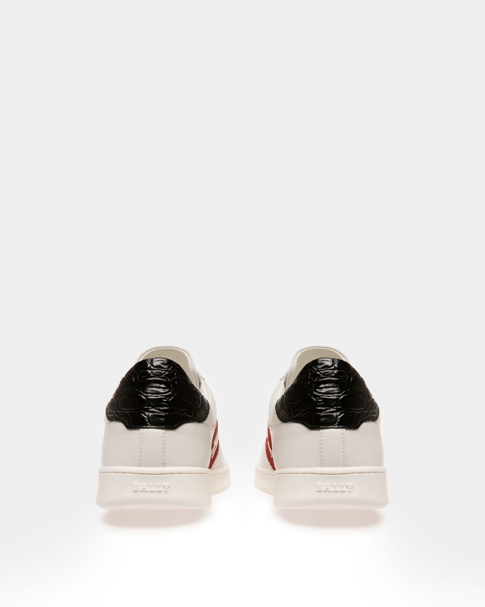 Winton Leather Sneakers In White - Men's - Bally - 05