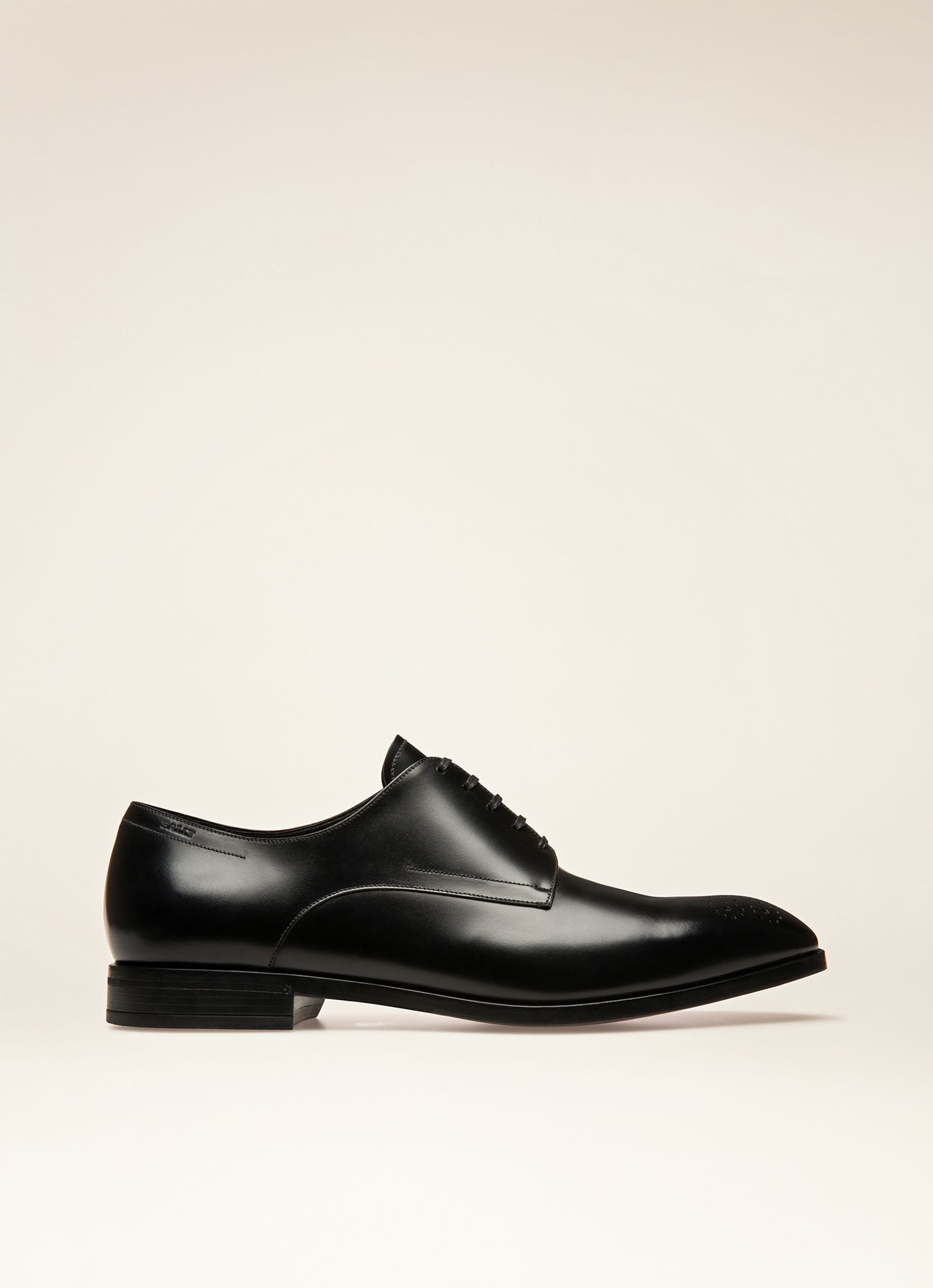 Lindron Leather Derby Shoes In Black - Men's - Bally - 01
