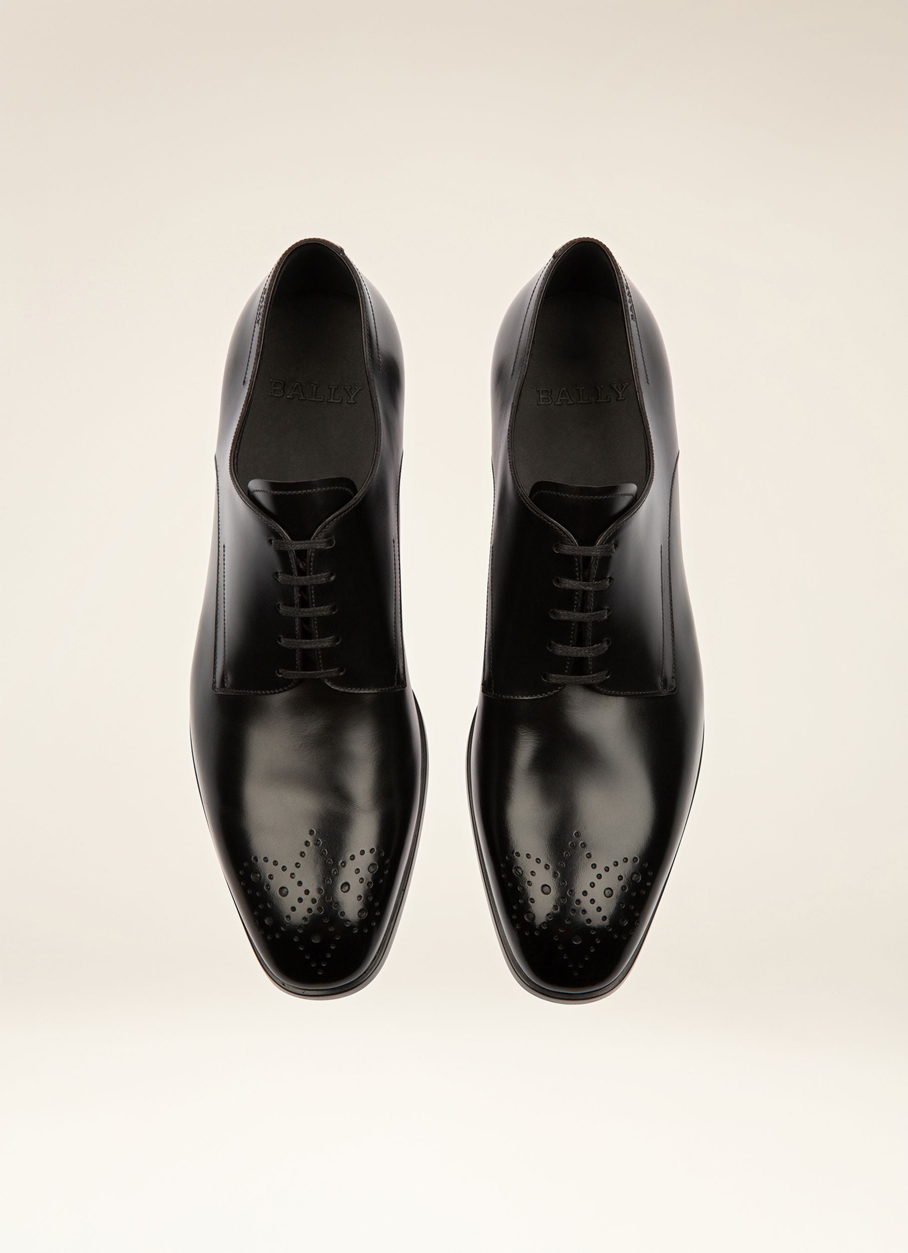 Lindron Leather Derby Shoes In Black - Men's - Bally - 04