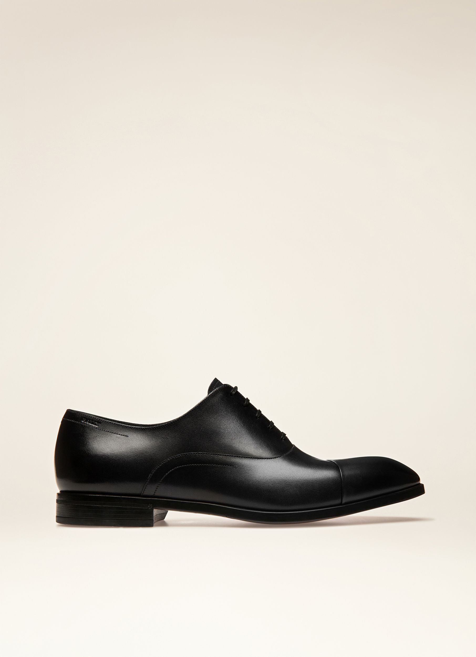 Lizzar Leather Oxfords In Black - Men's - Bally - 01