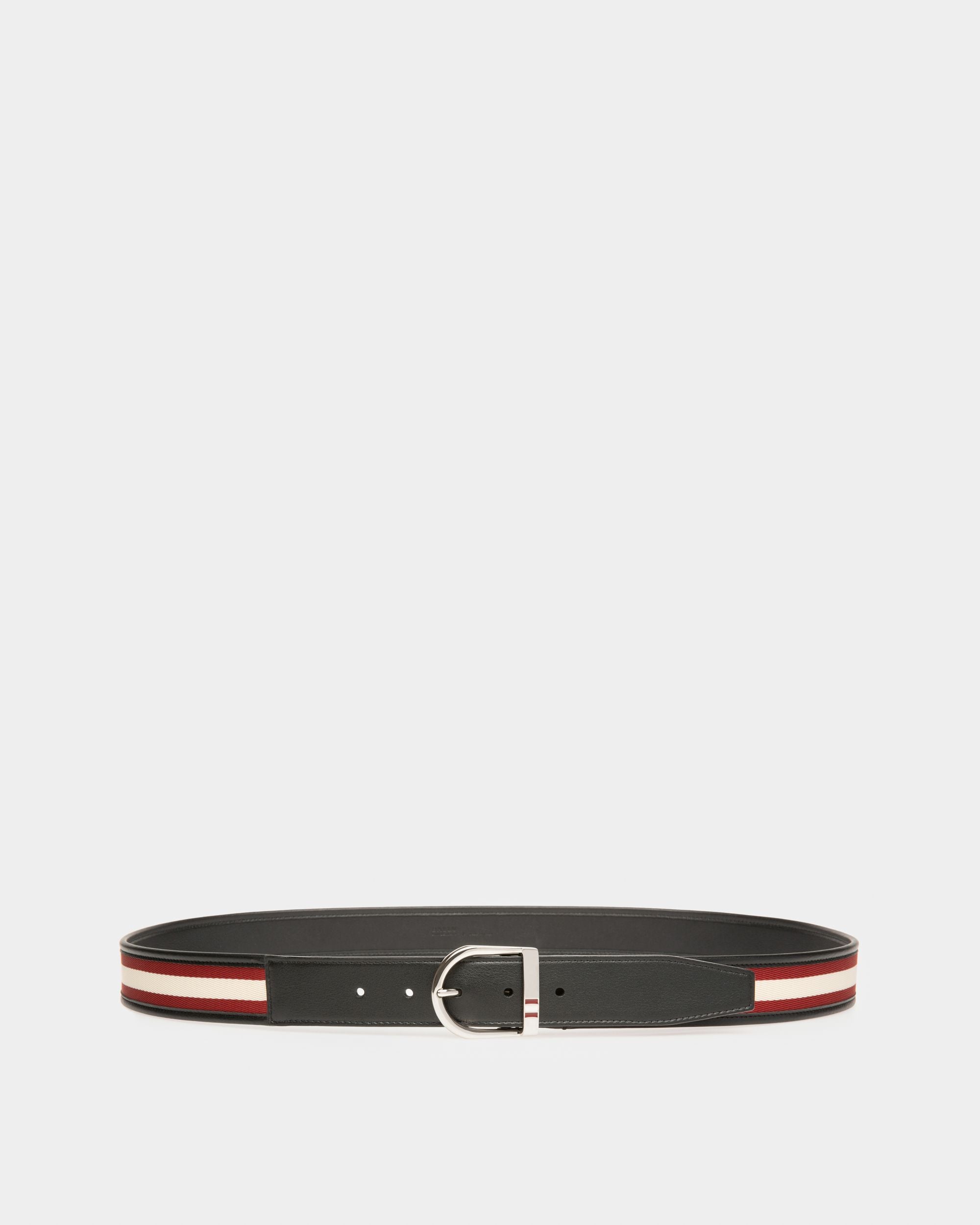 Darkon Synthetic Fabric 35mm Belt In Black - Men's - Bally - 01