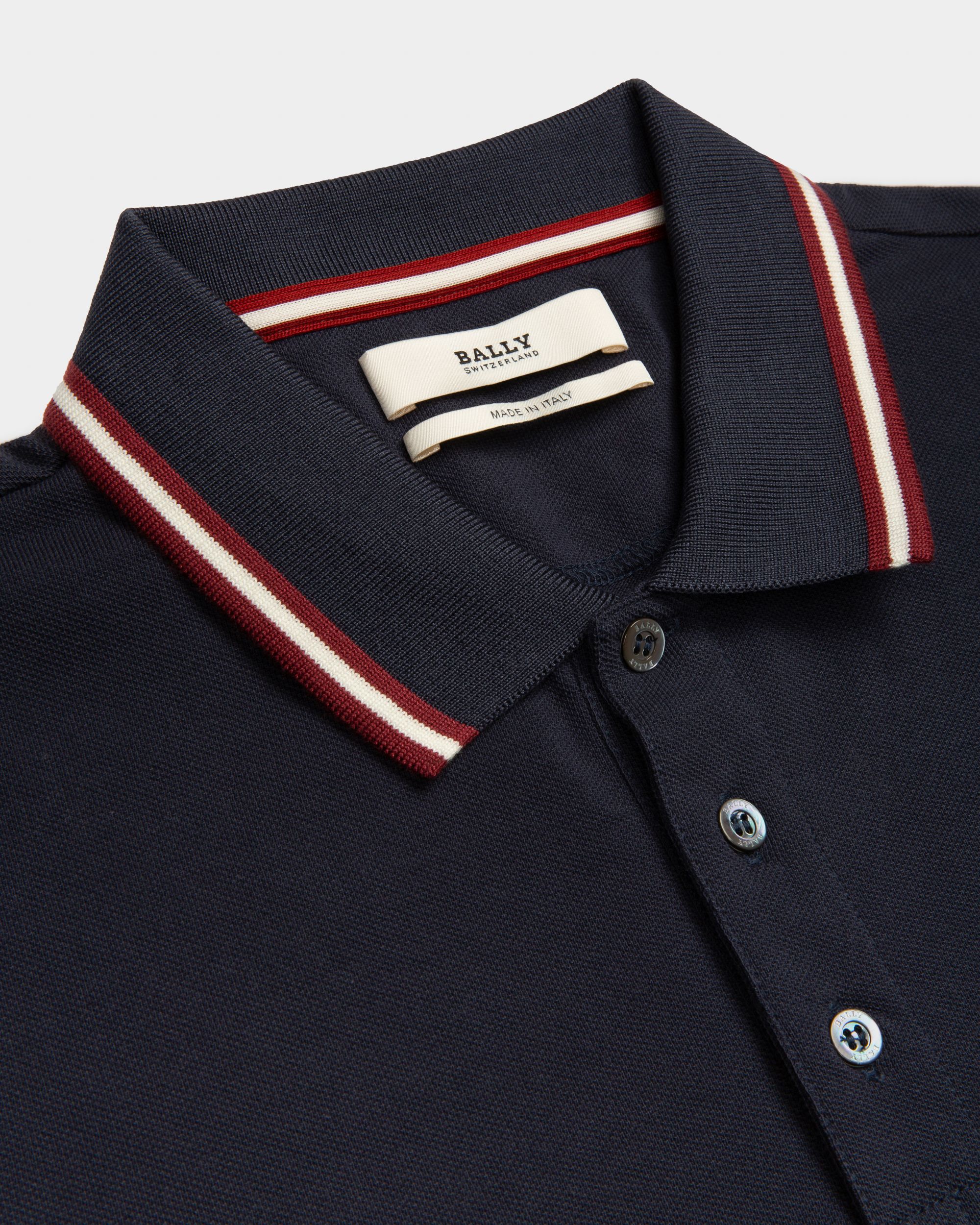 Cotton Top In Navy - Men's - Bally - 03