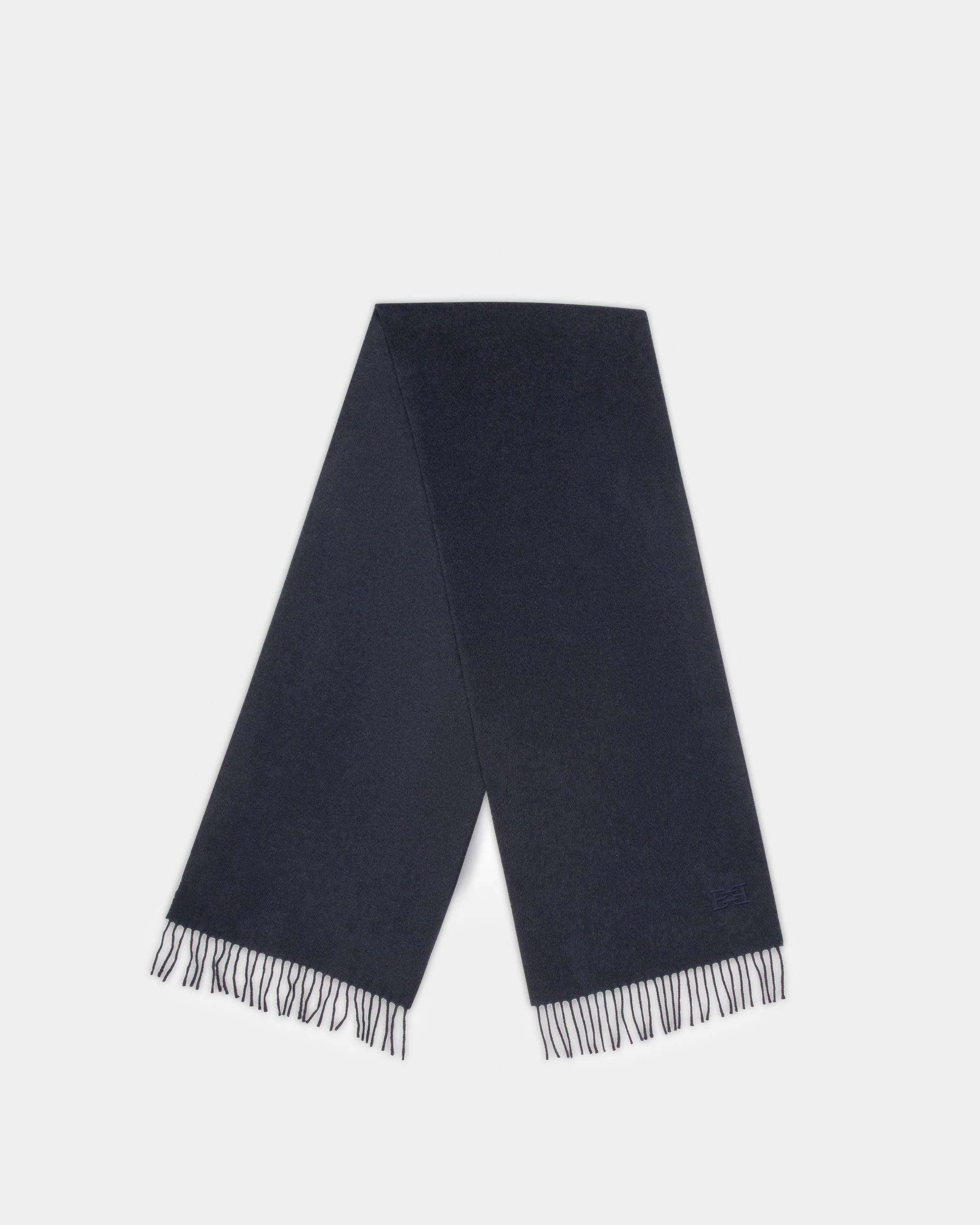 Wool Blend Scarf - Men's - Bally - 01