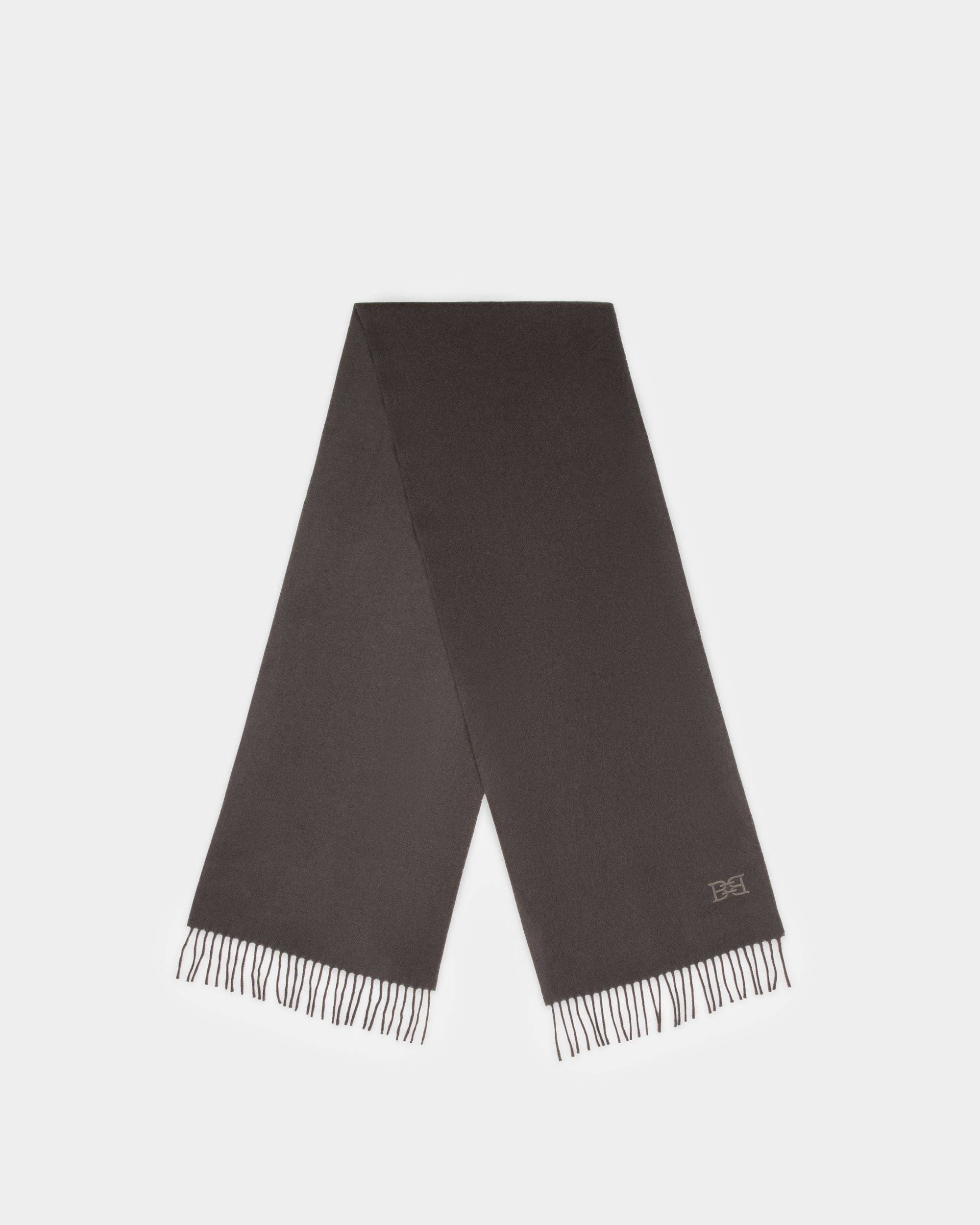 Wool Blend Scarf - Men's - Bally - 01