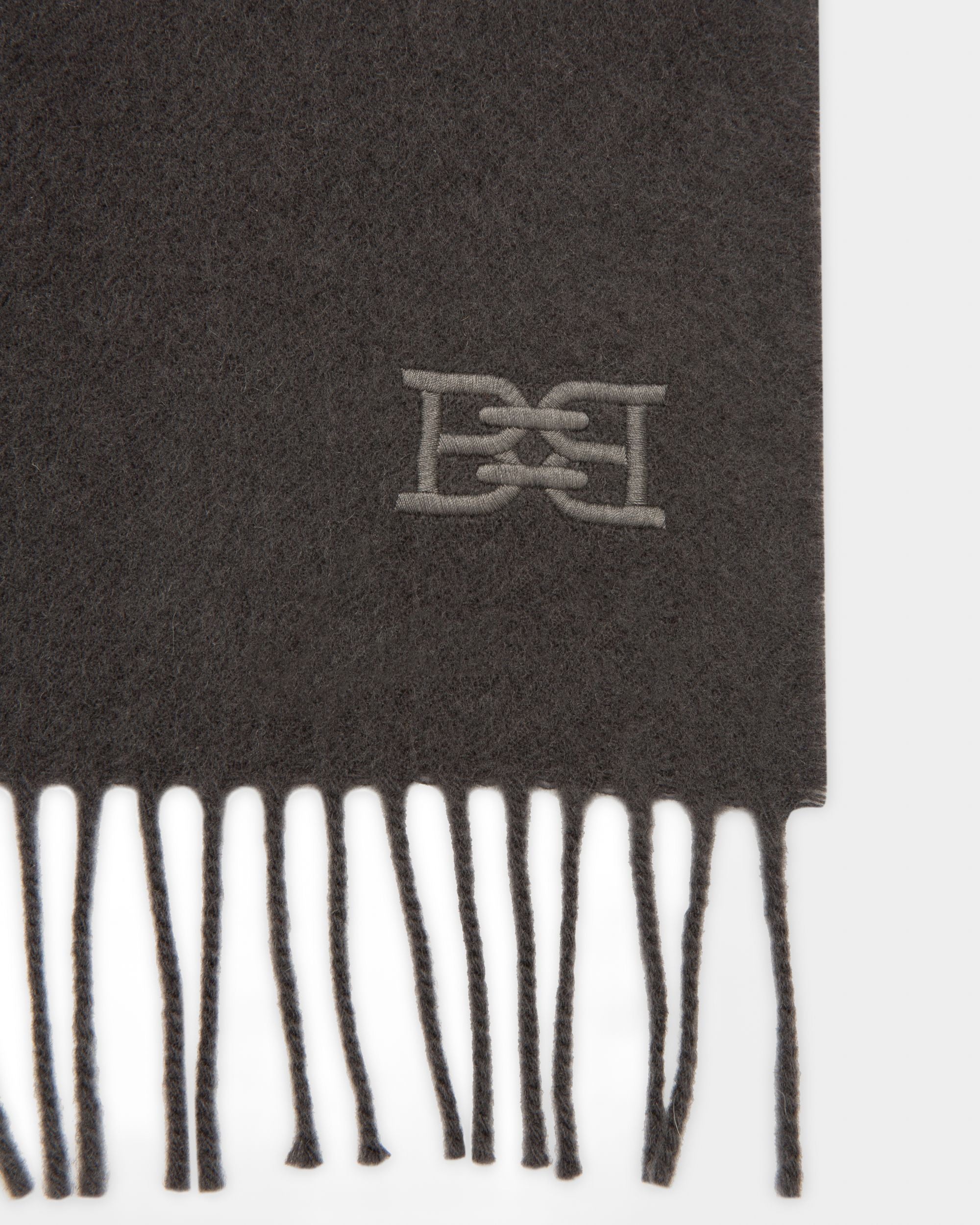 Wool Blend Scarf - Men's - Bally - 02