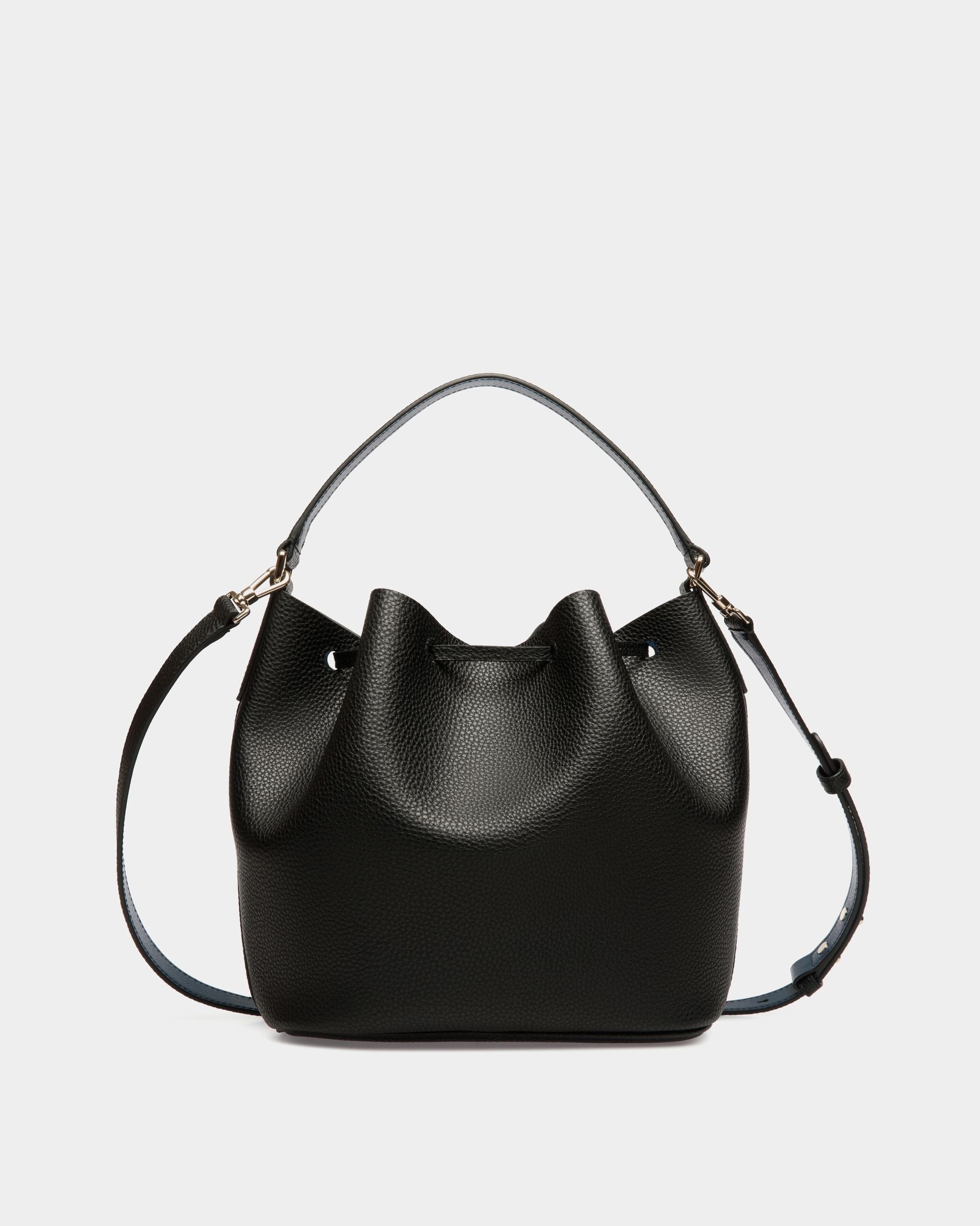 Bag In Black Bovine Split - Women's - Bally - 02