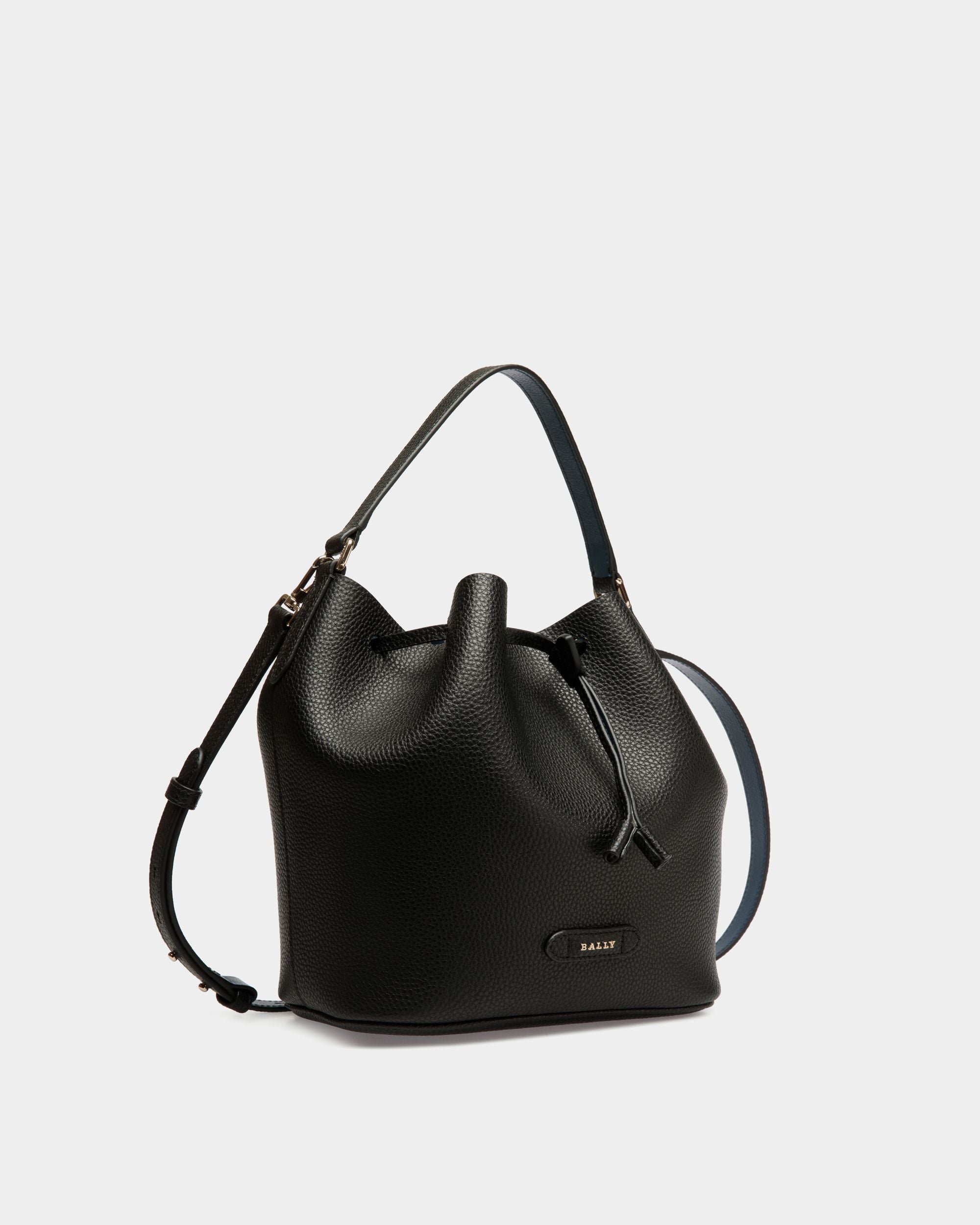 Bag In Black Bovine Split - Women's - Bally - 03