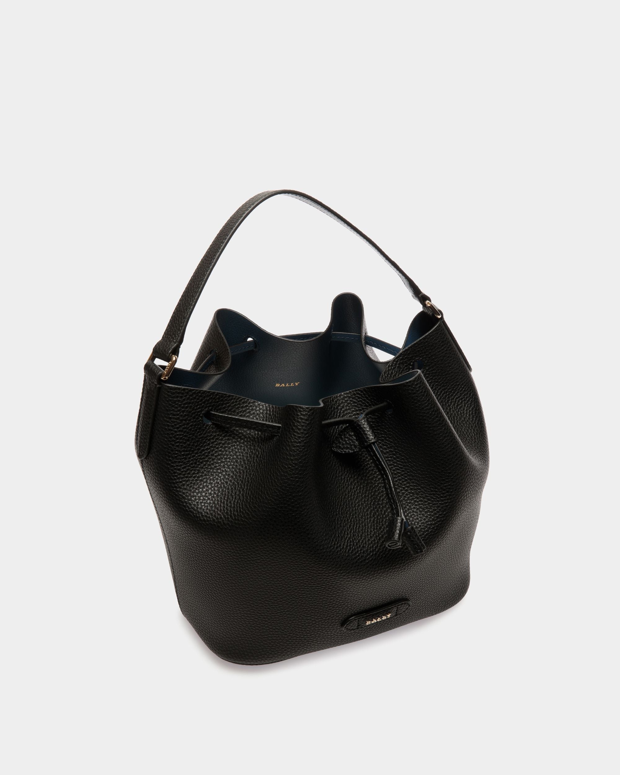 Bag In Black Bovine Split - Women's - Bally - 04