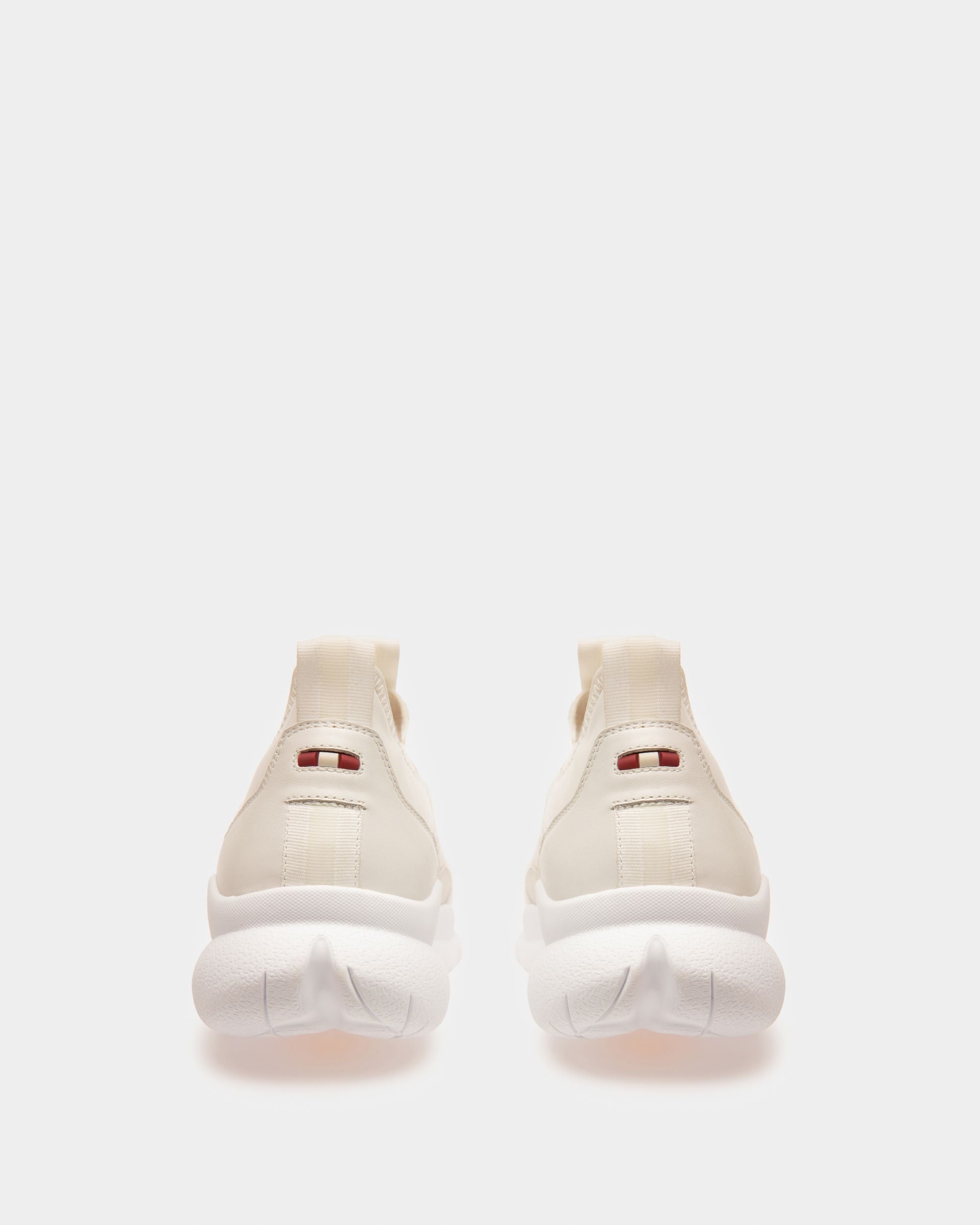 Bally Escapes Passe Partout Leather Sneakers In White - Men's - Bally - 03