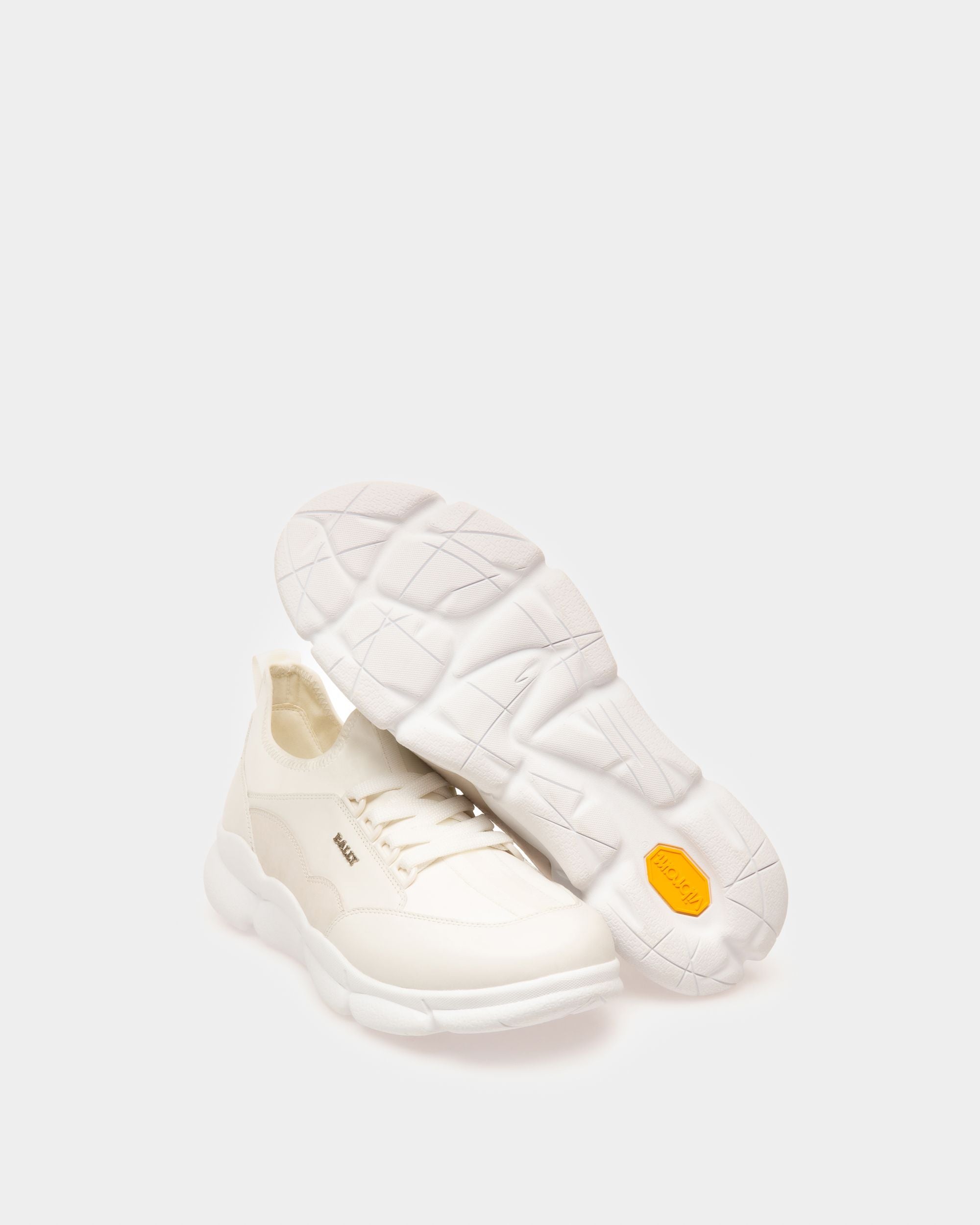 Bally Escapes Passe Partout Leather Sneakers In White - Men's - Bally - 04