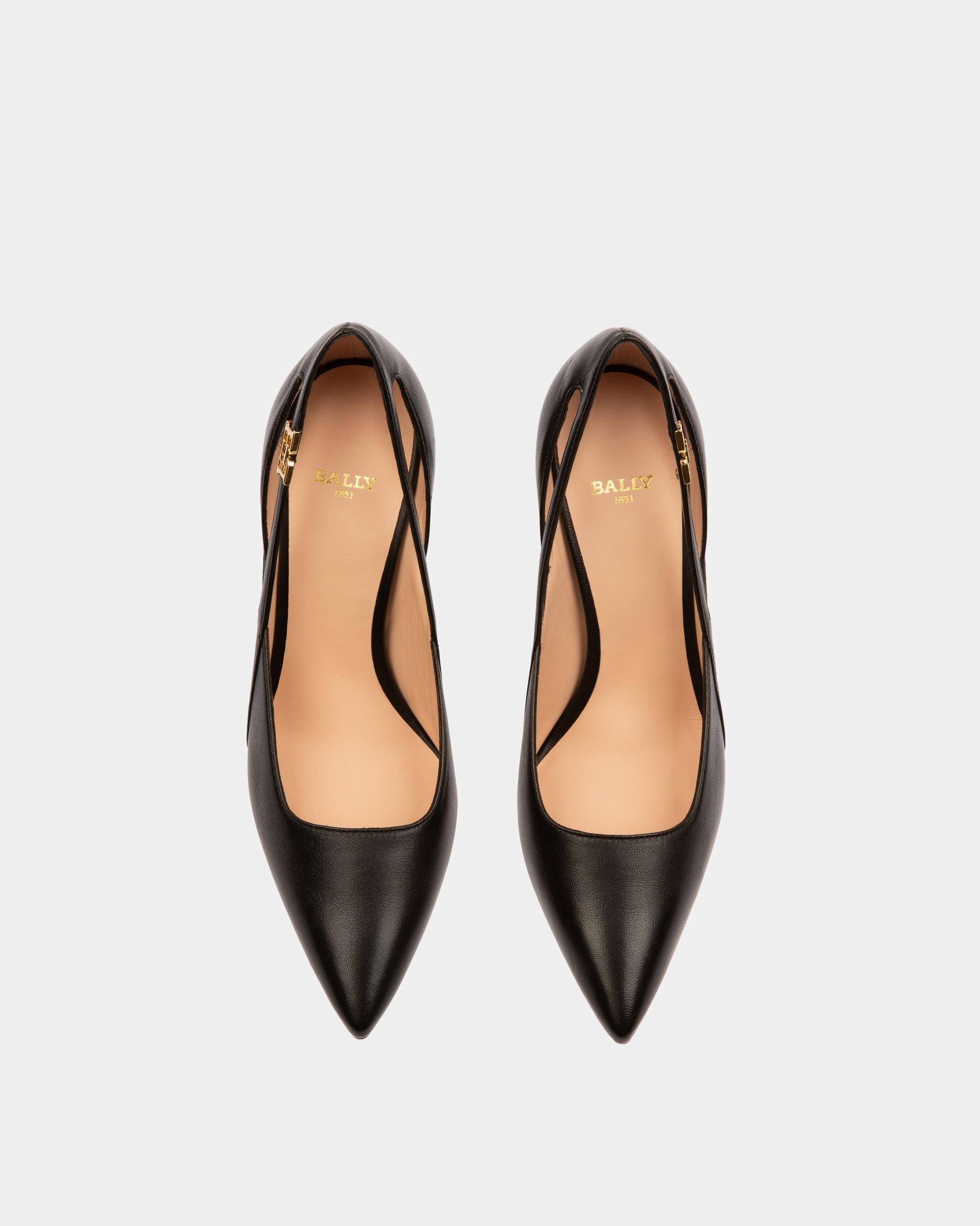 Elsa Leather Pumps In Black - Women's - Bally - 02