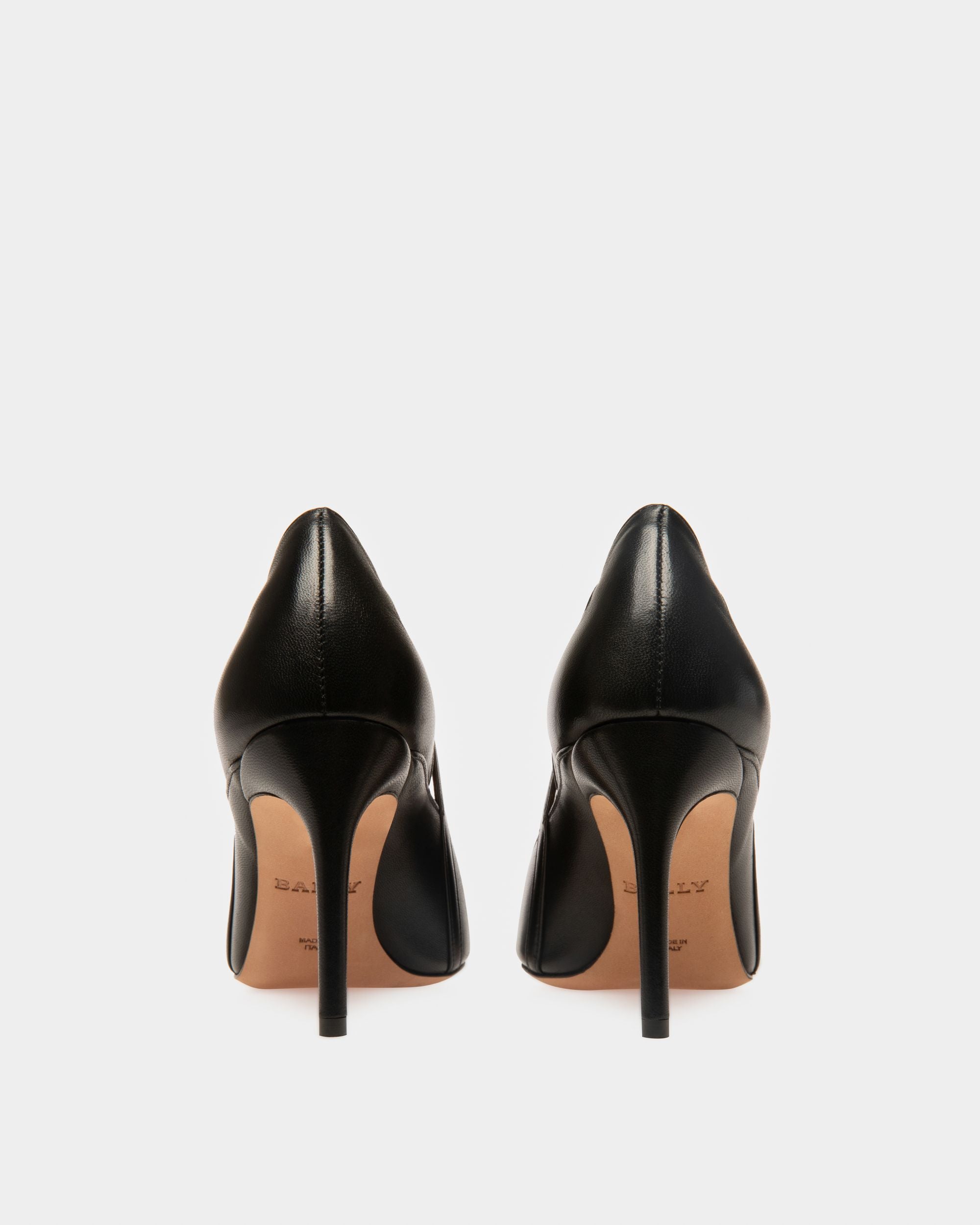 Elsa Leather Pumps In Black - Women's - Bally - 03
