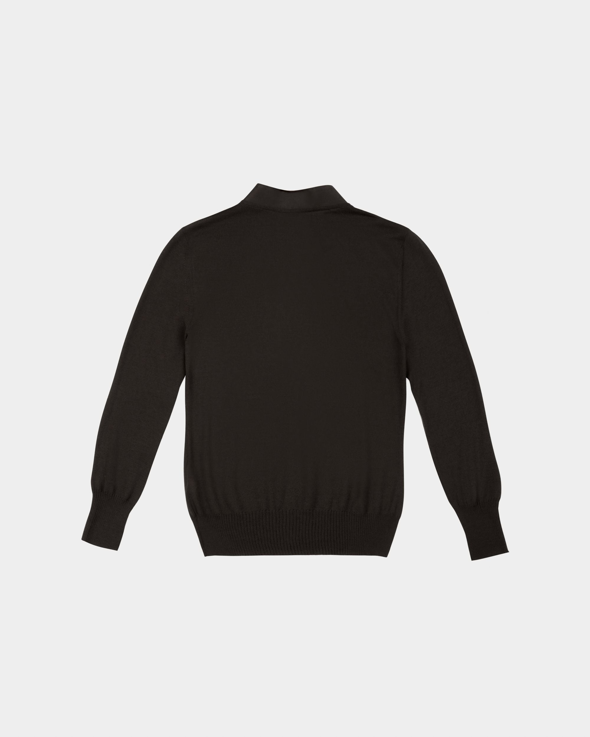 Wool T-Shirt In Black - Women's - Bally - 02