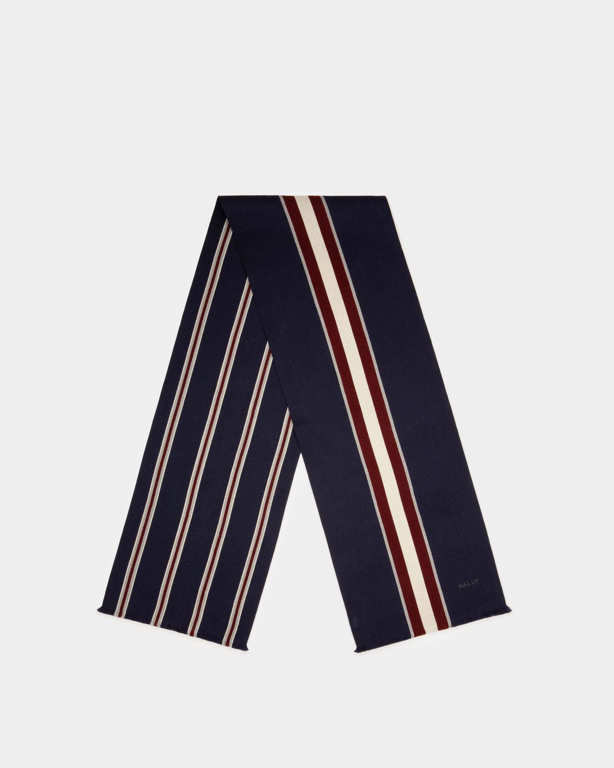 Stripe Scarf - Men's - Bally - 01