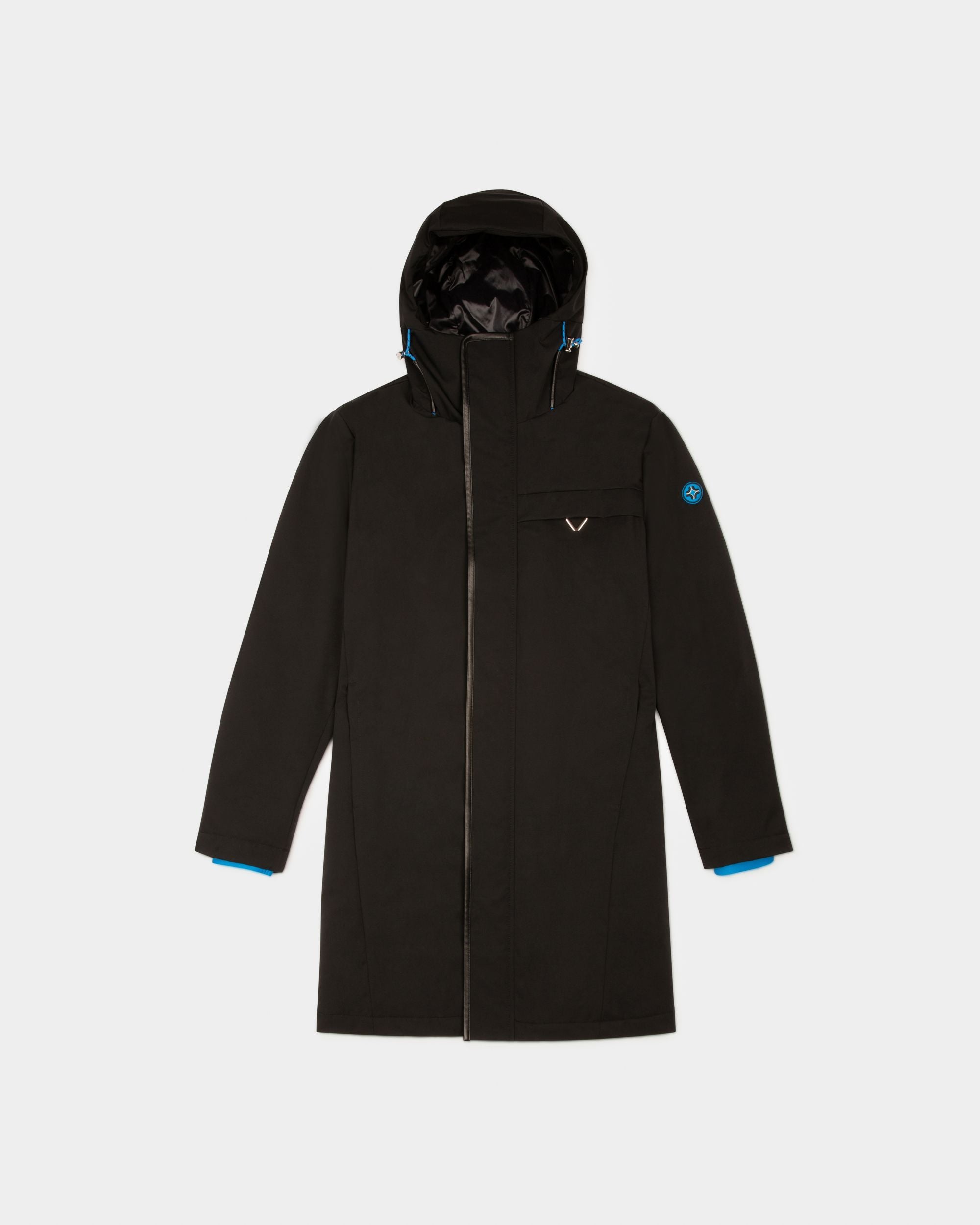 Recycled Nylon Outerwear In Black - Men's - Bally - 01