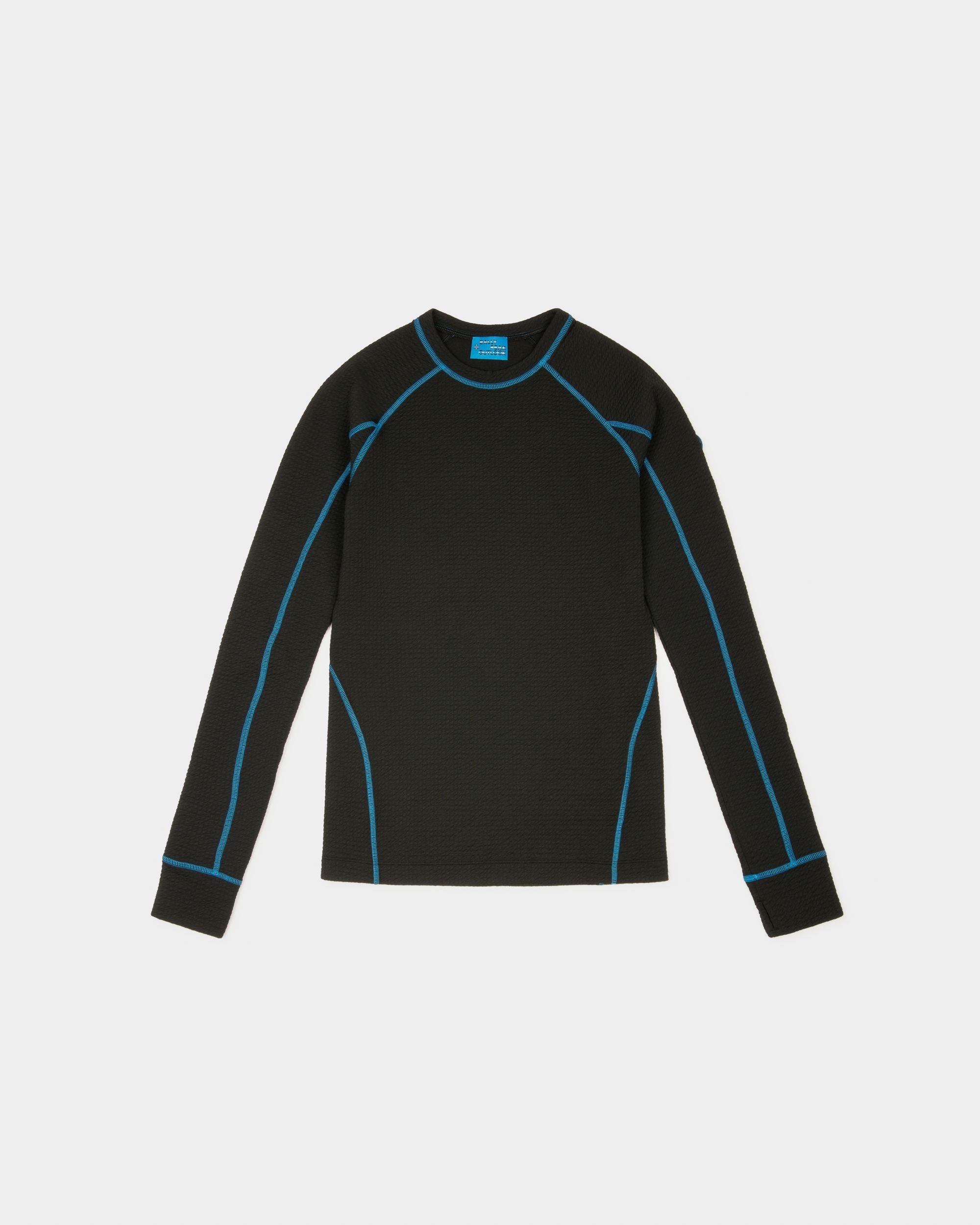 Recycled Polyester Top In Black - Women's - Bally - 01